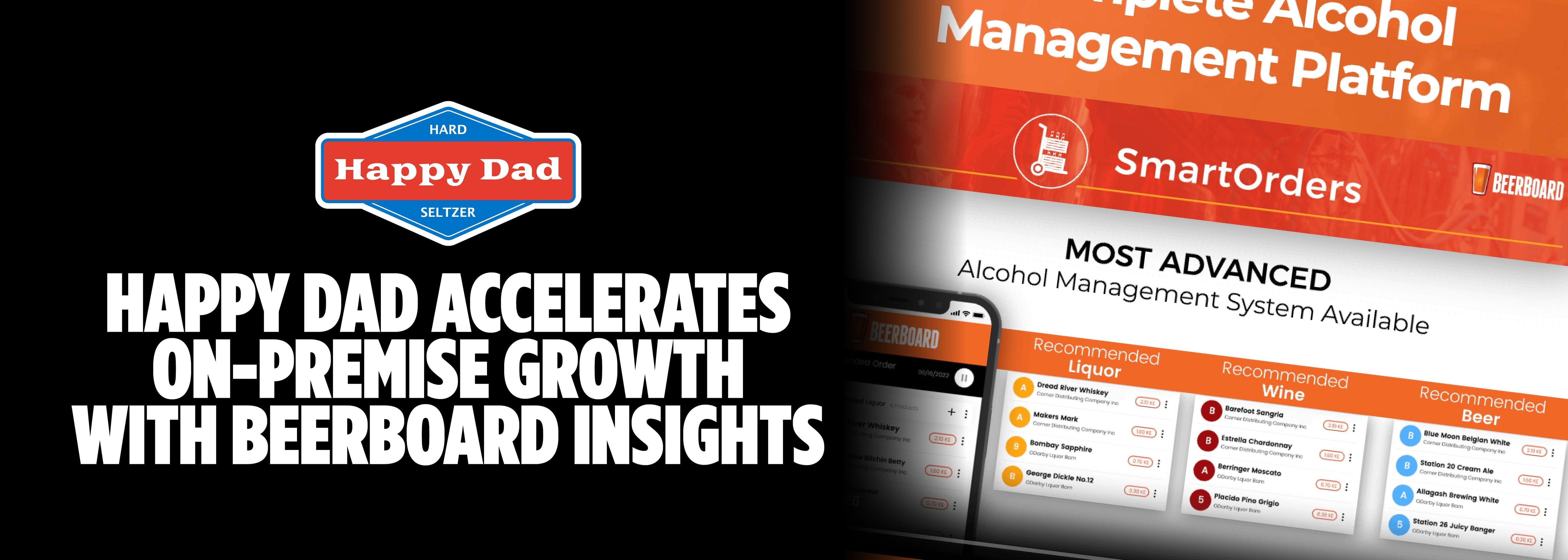 Happy Dad Accelerates On-Premise Growth with BeerBoard Insights