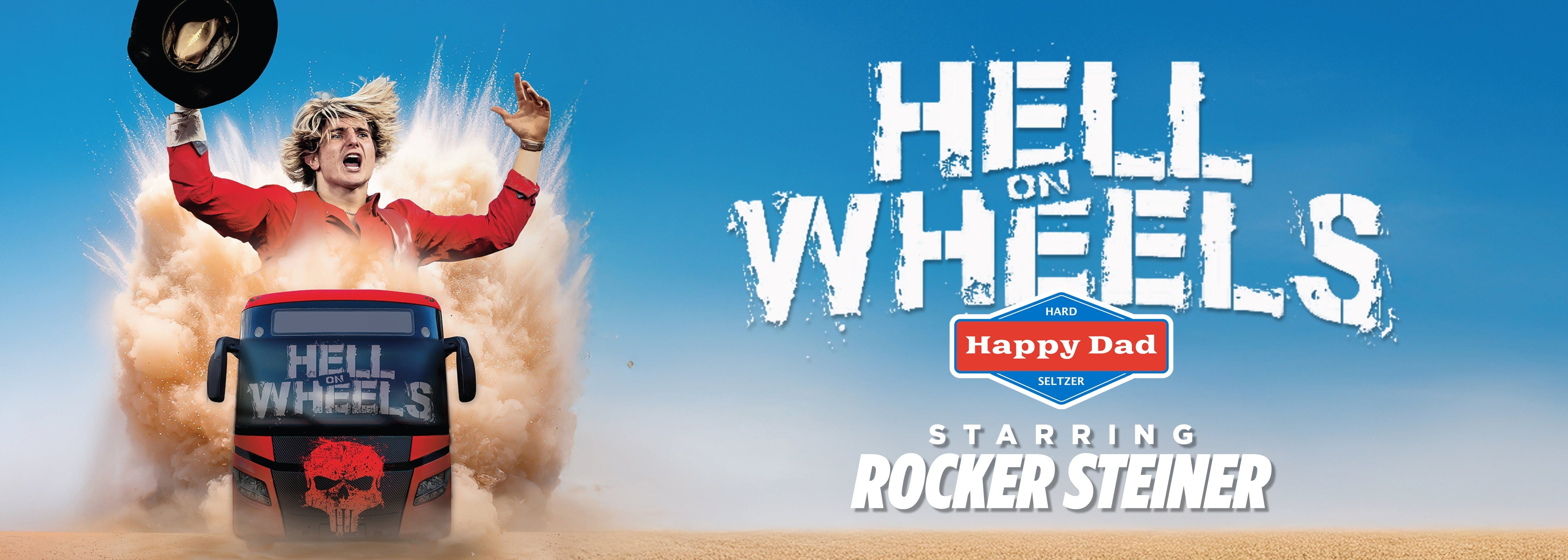 Happy Dad Sponsors Rocker Steiner’s “Hell on Wheels” on The Cowboy Channel