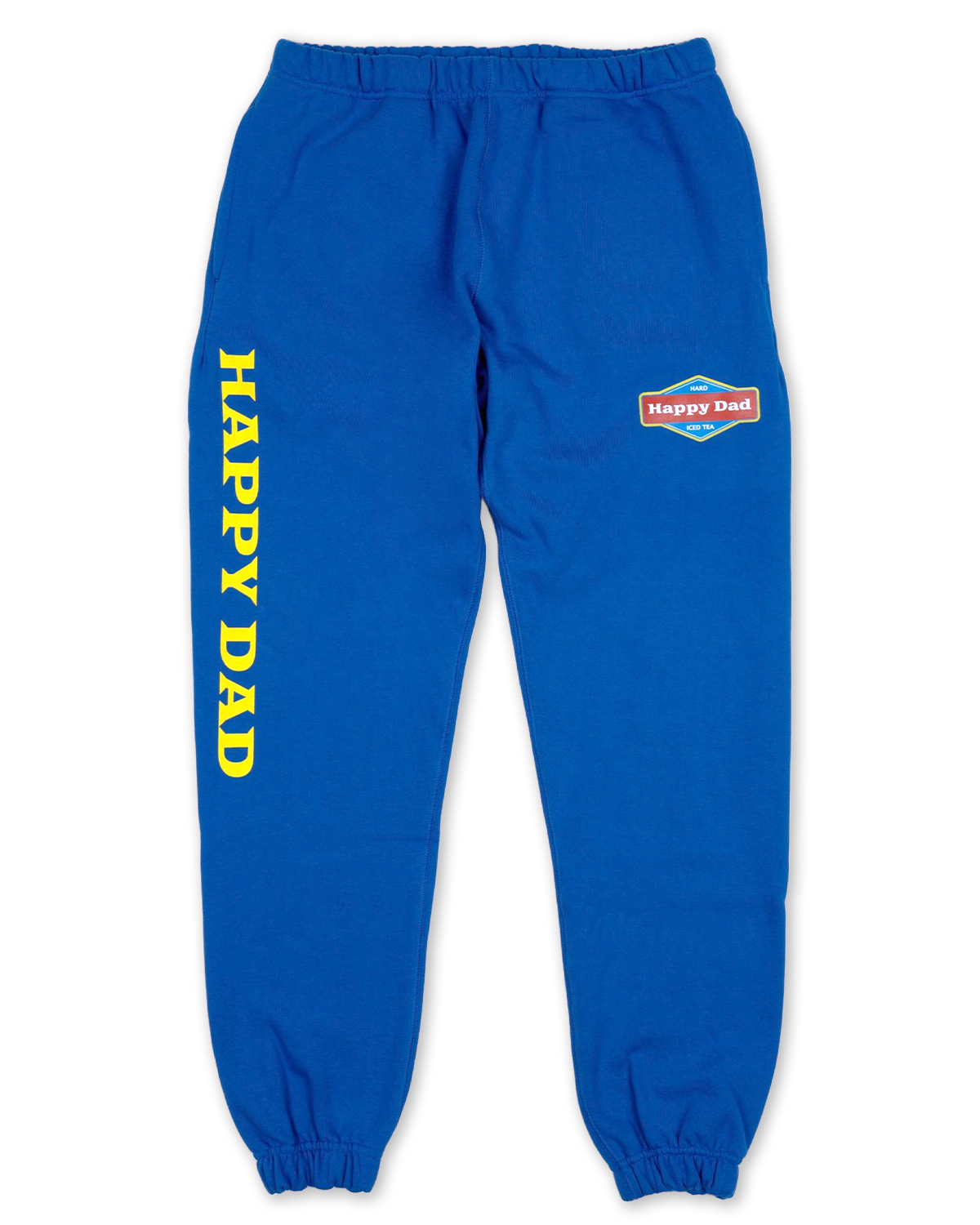 Happy Dad Hard Tea Sweatpants (Dark Blue)