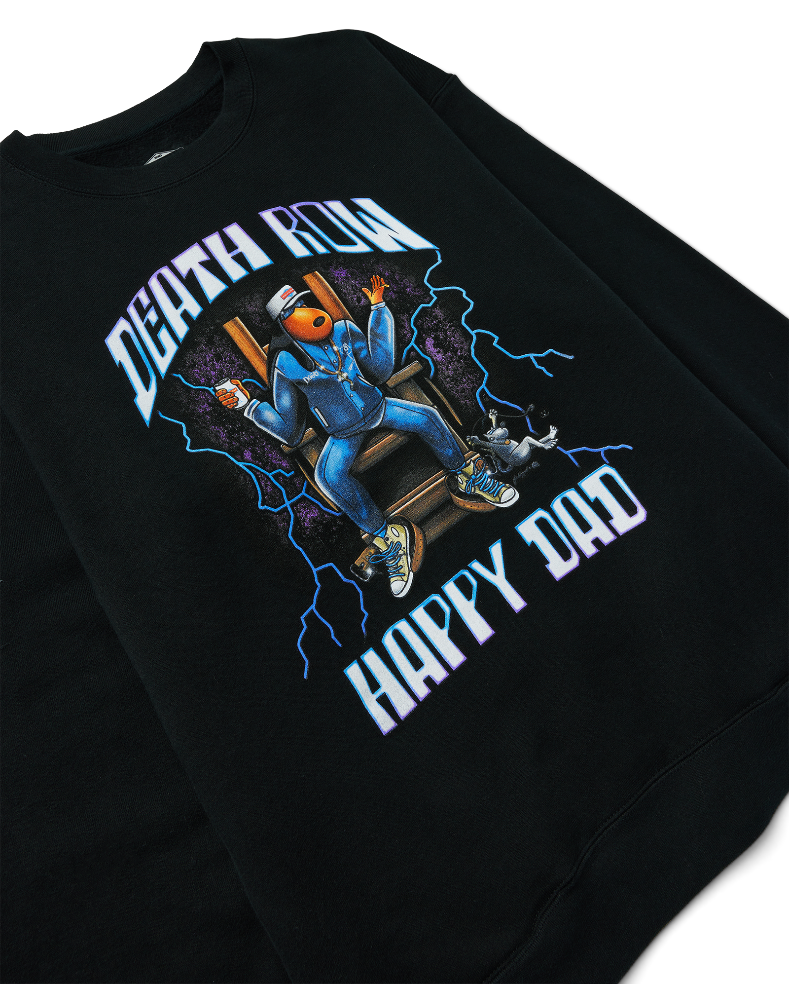 Happy Dad x Death Row Electric Crewneck