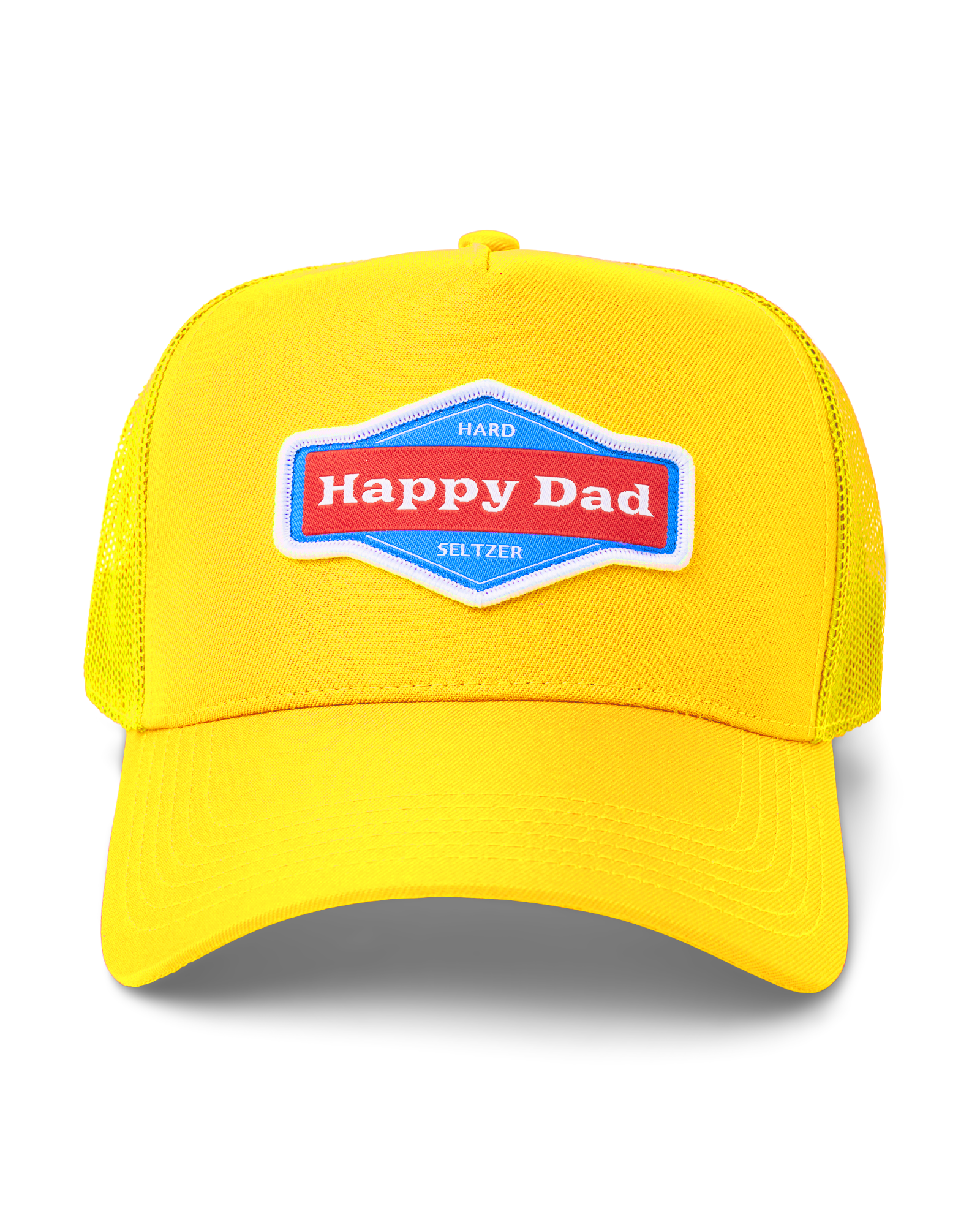 Happy Dad Trucker Hat (Yellow)
