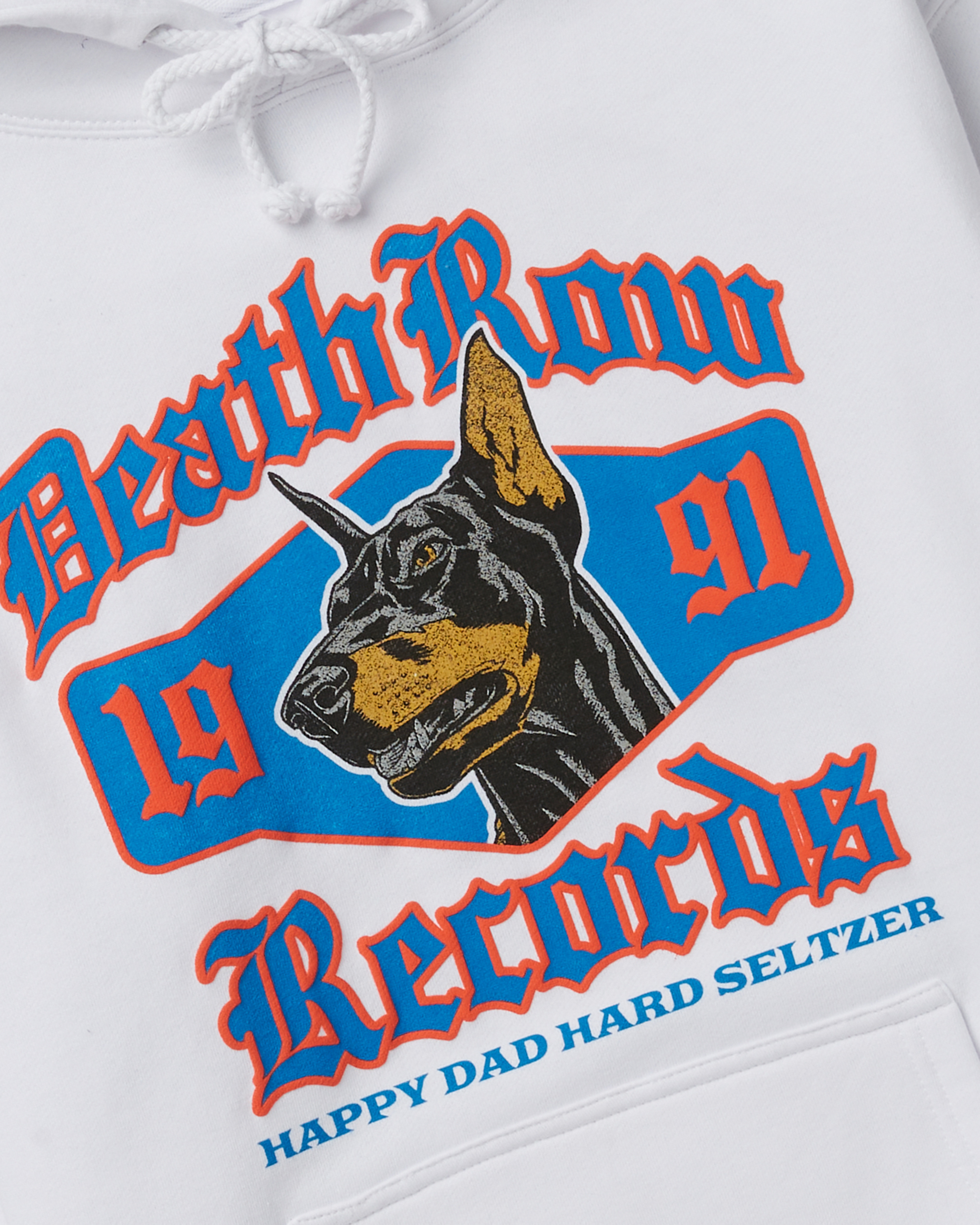 Happy Dad x Death Row OG Dogg Hoodie (White)