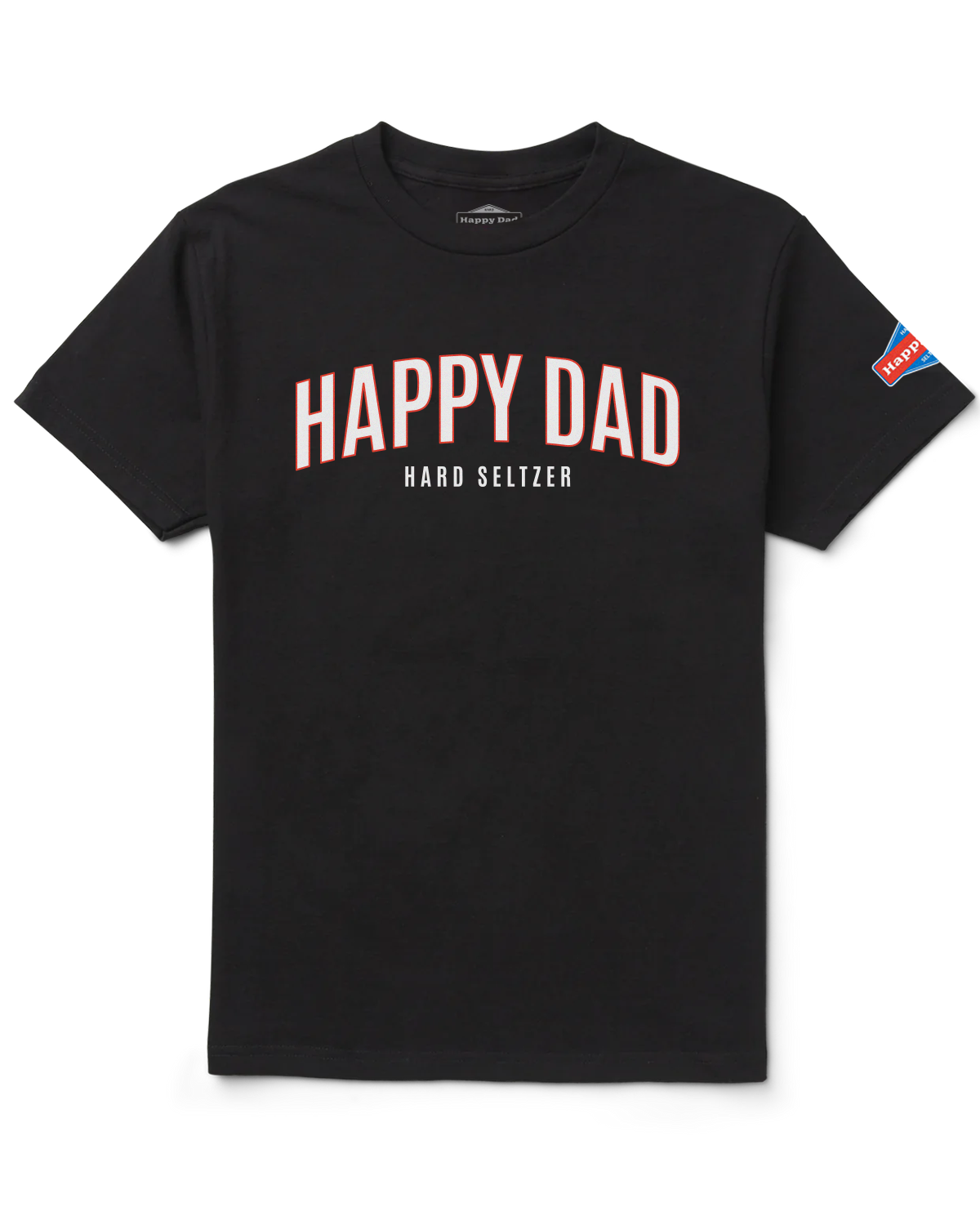 Happy Dad Arch Tee (Black)