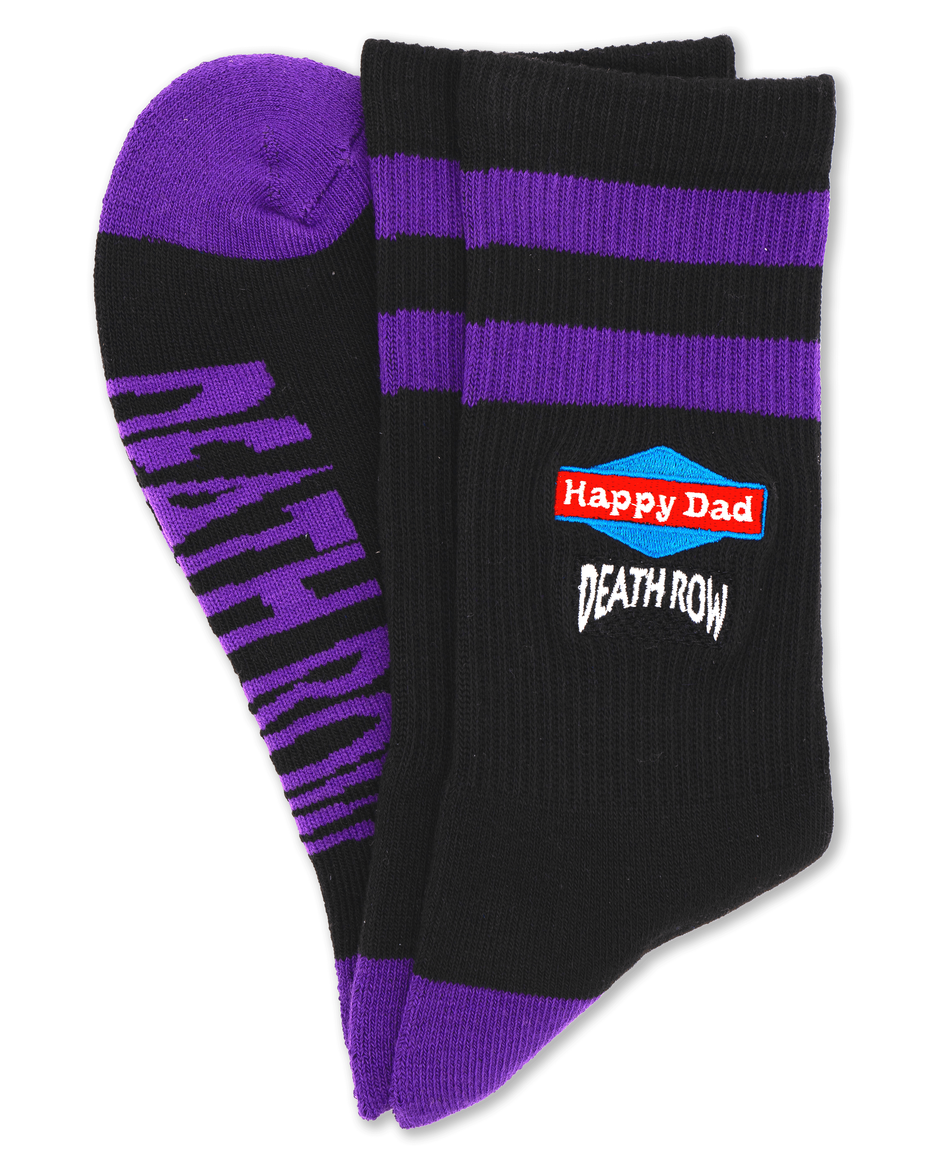 Happy Dad x Death Row Socks (Black)