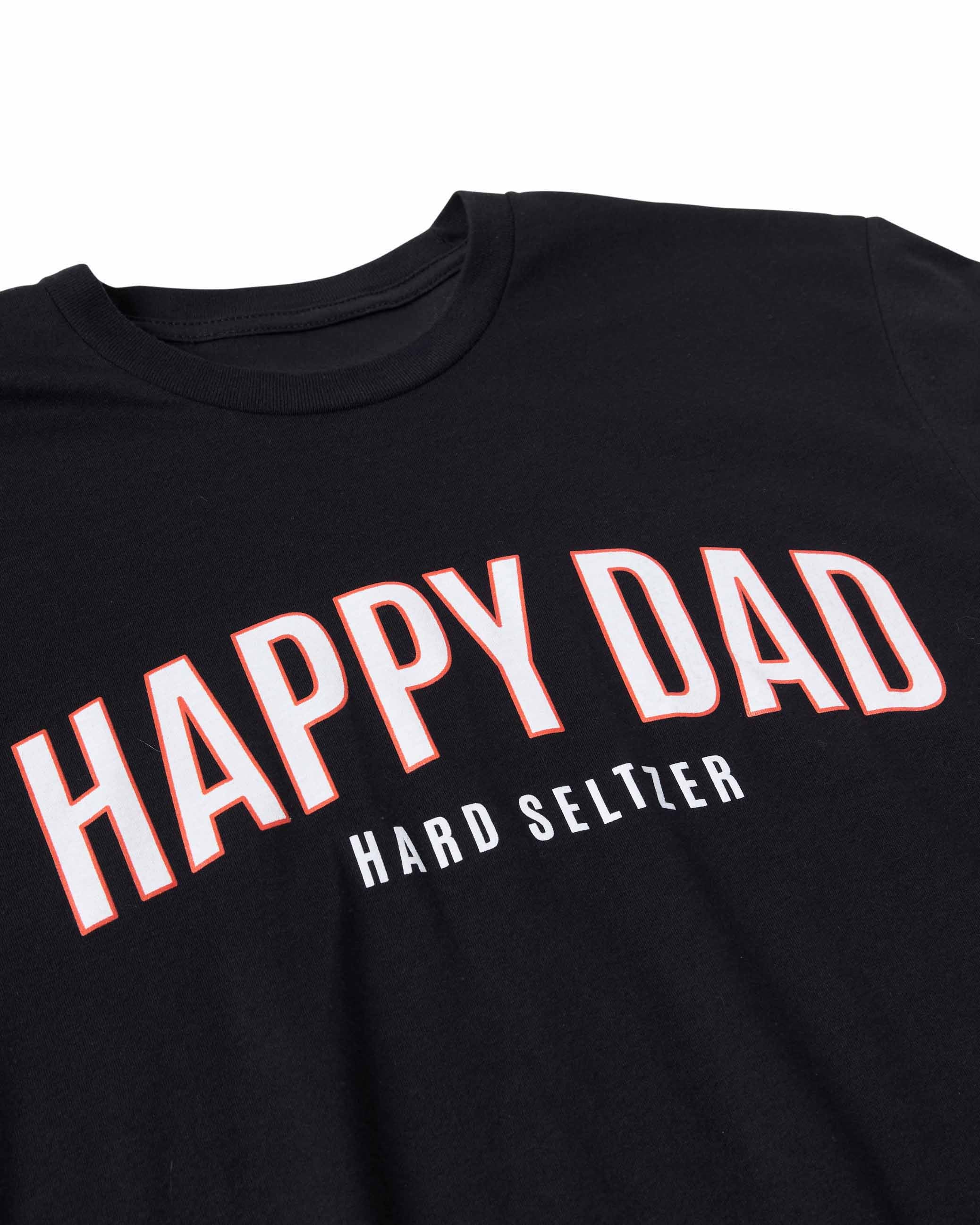 Happy Dad Arch Tee (Black)