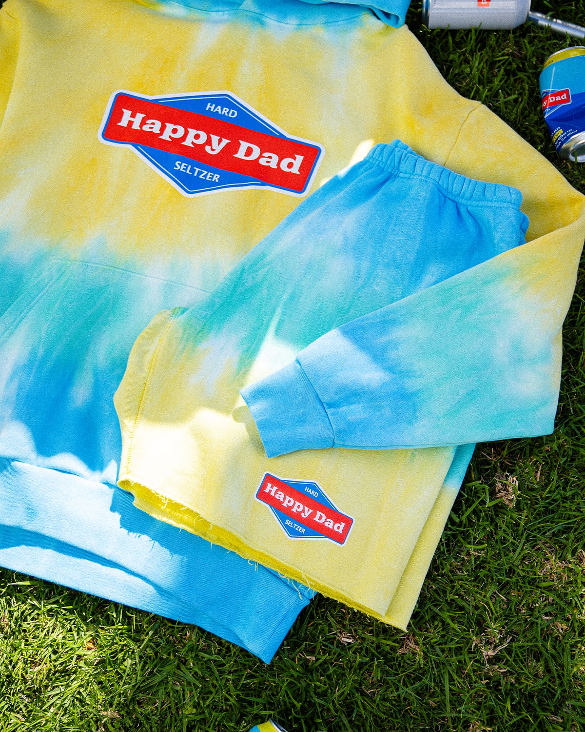 Happy Dad Festival Shorts (Tie Dye)