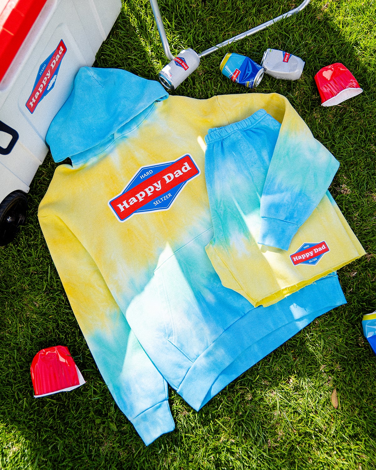 Happy Dad Festival Hoodie (Tie Dye)