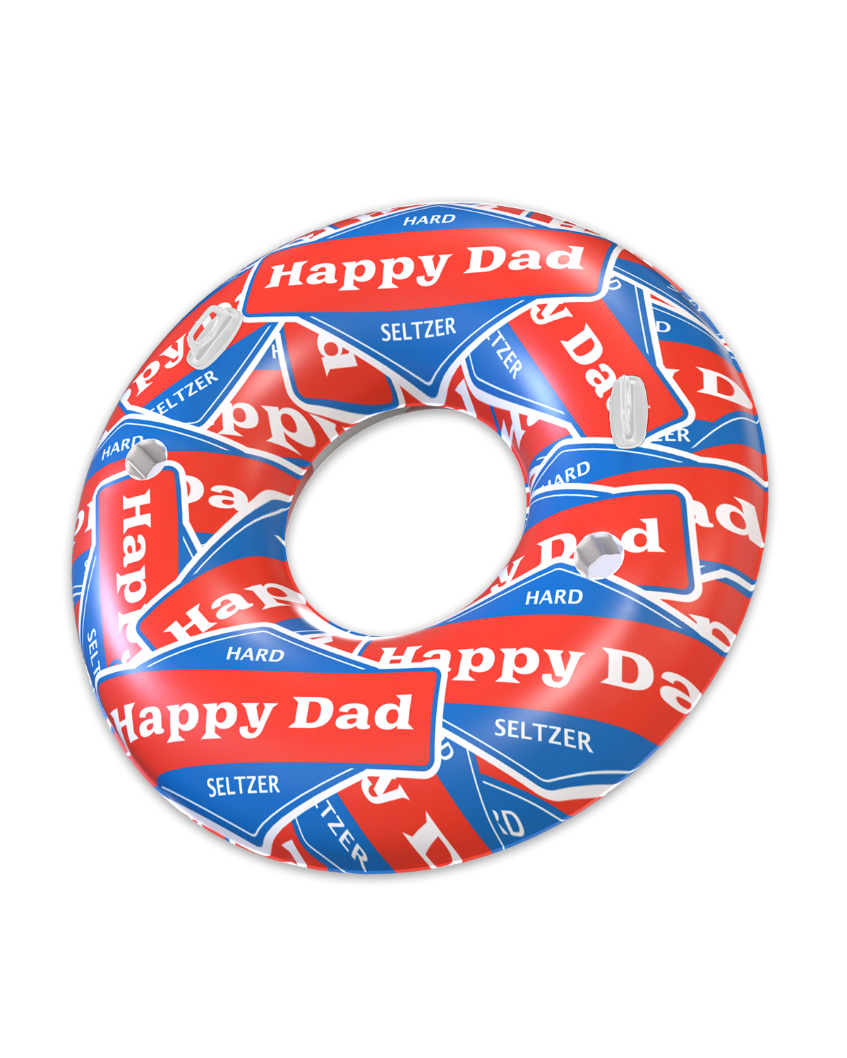 Happy Dad Inflatable Tube Float