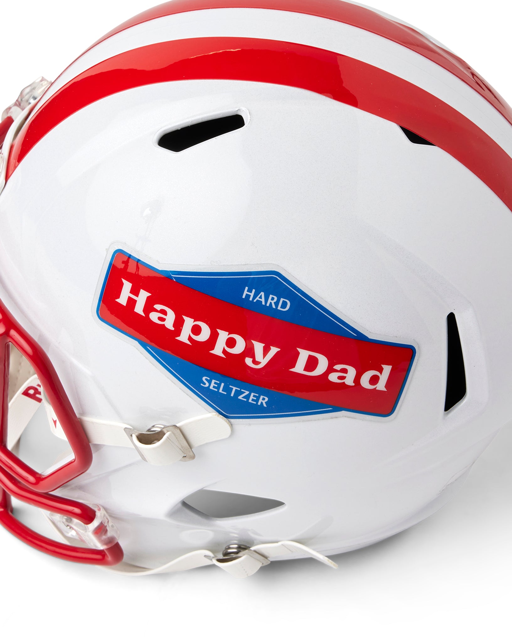 Happy Dad Football Helmet Riddell Replica (Full Size)