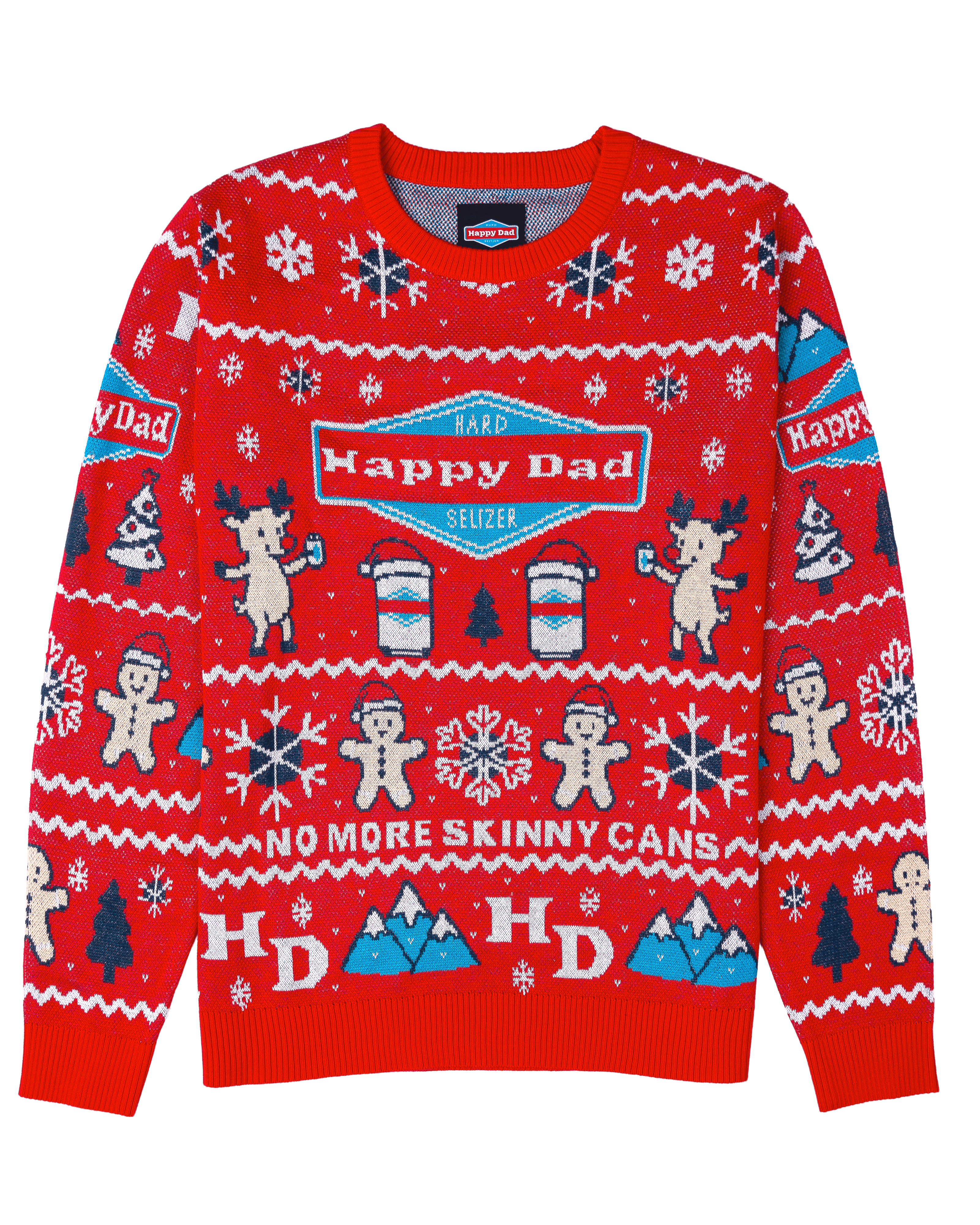 Happy Dad Ugly Sweater 2025