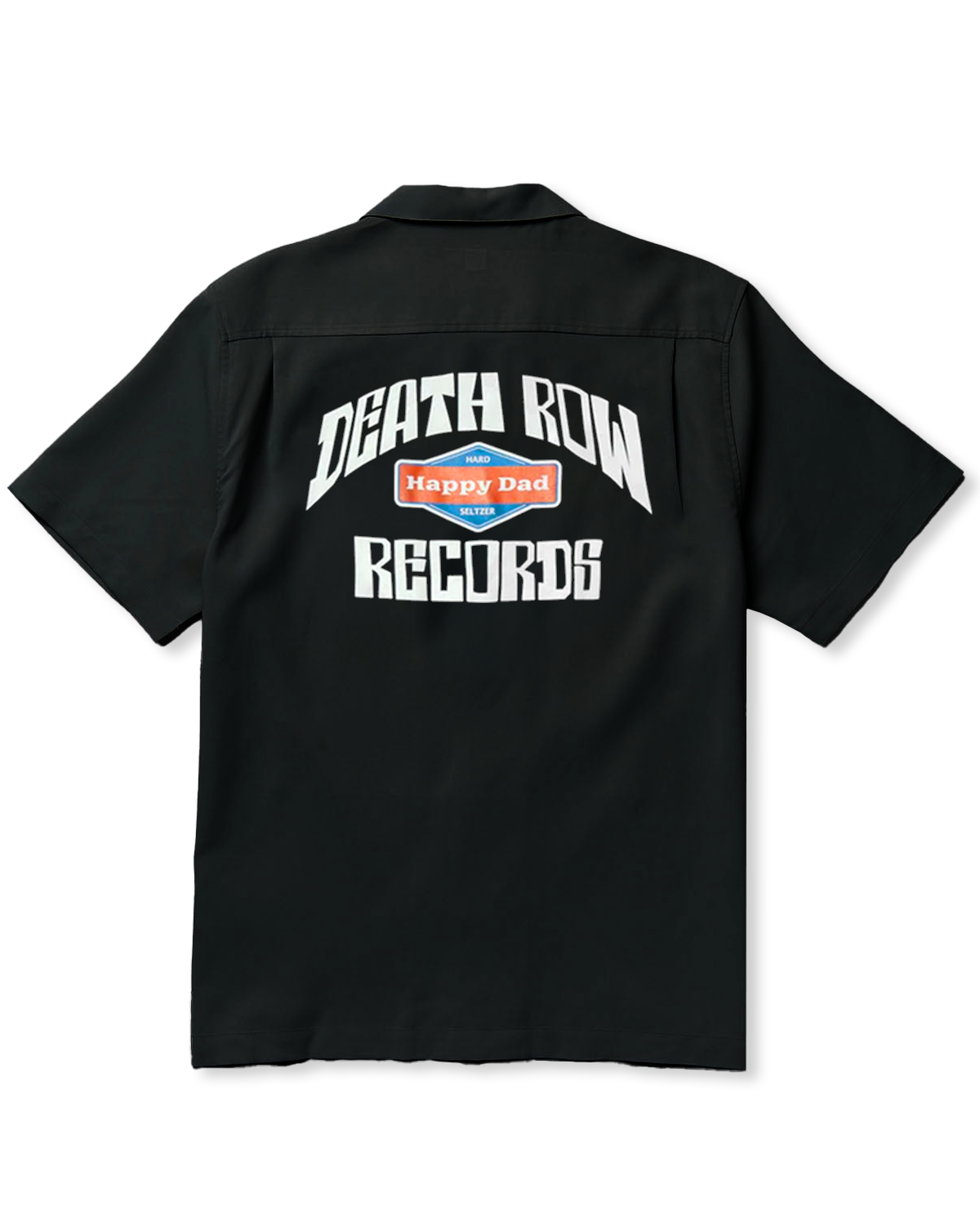 Happy Dad x Death Row Button Up Shirt (Black)