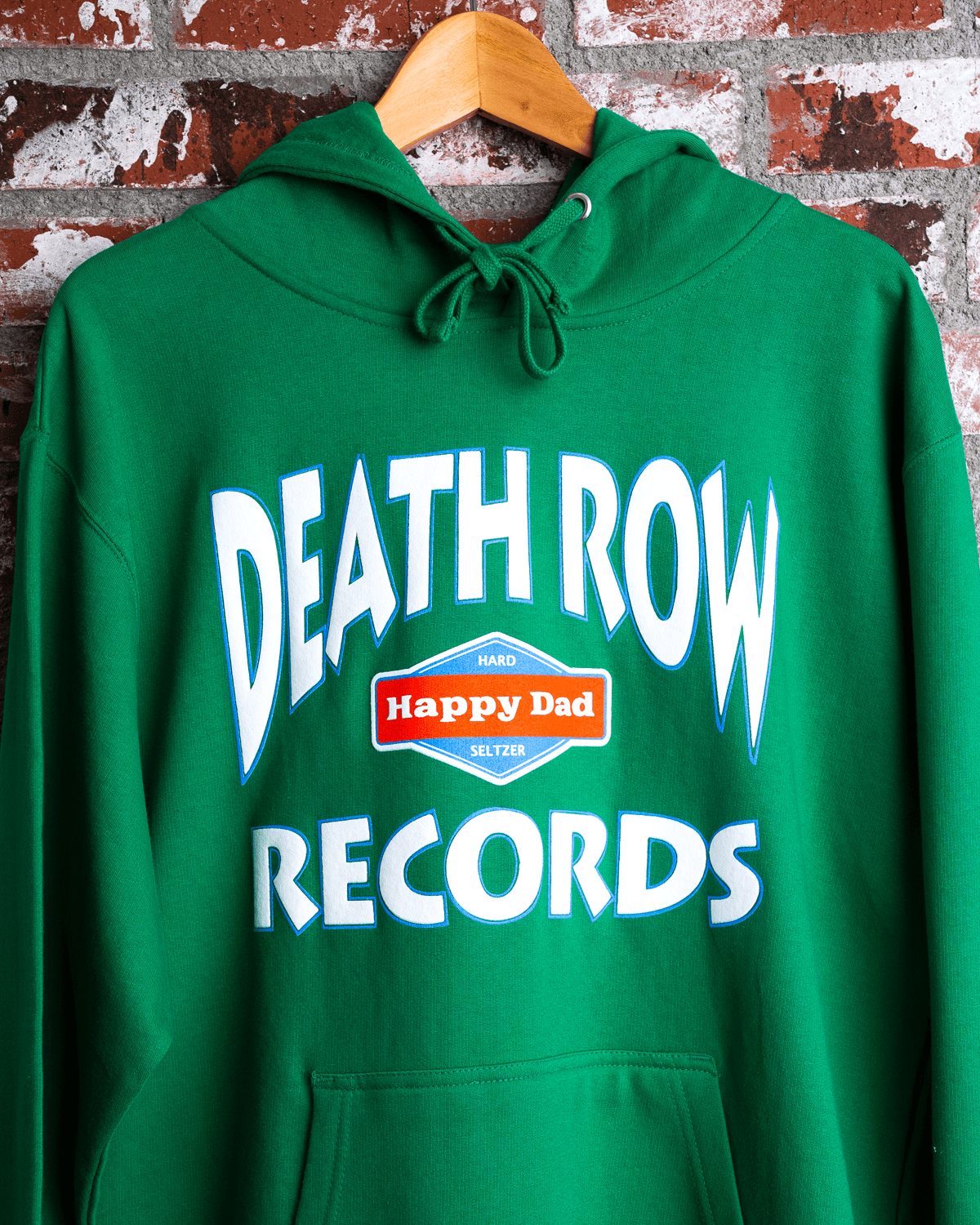 Happy Dad x Death Row Collab Hoodie (Green)