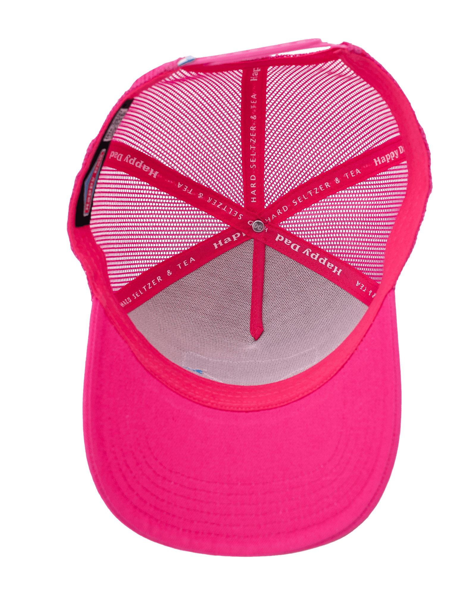 Happy Dad Happy Mom Trucker Hat (Pink)