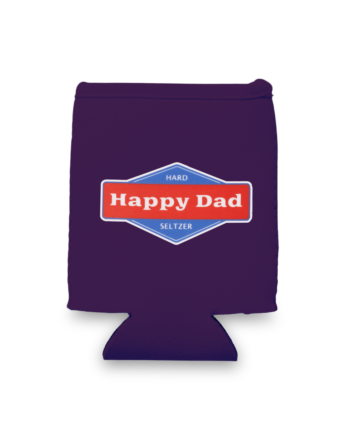 Happy Dad 12oz Can Sleeve (Purple)