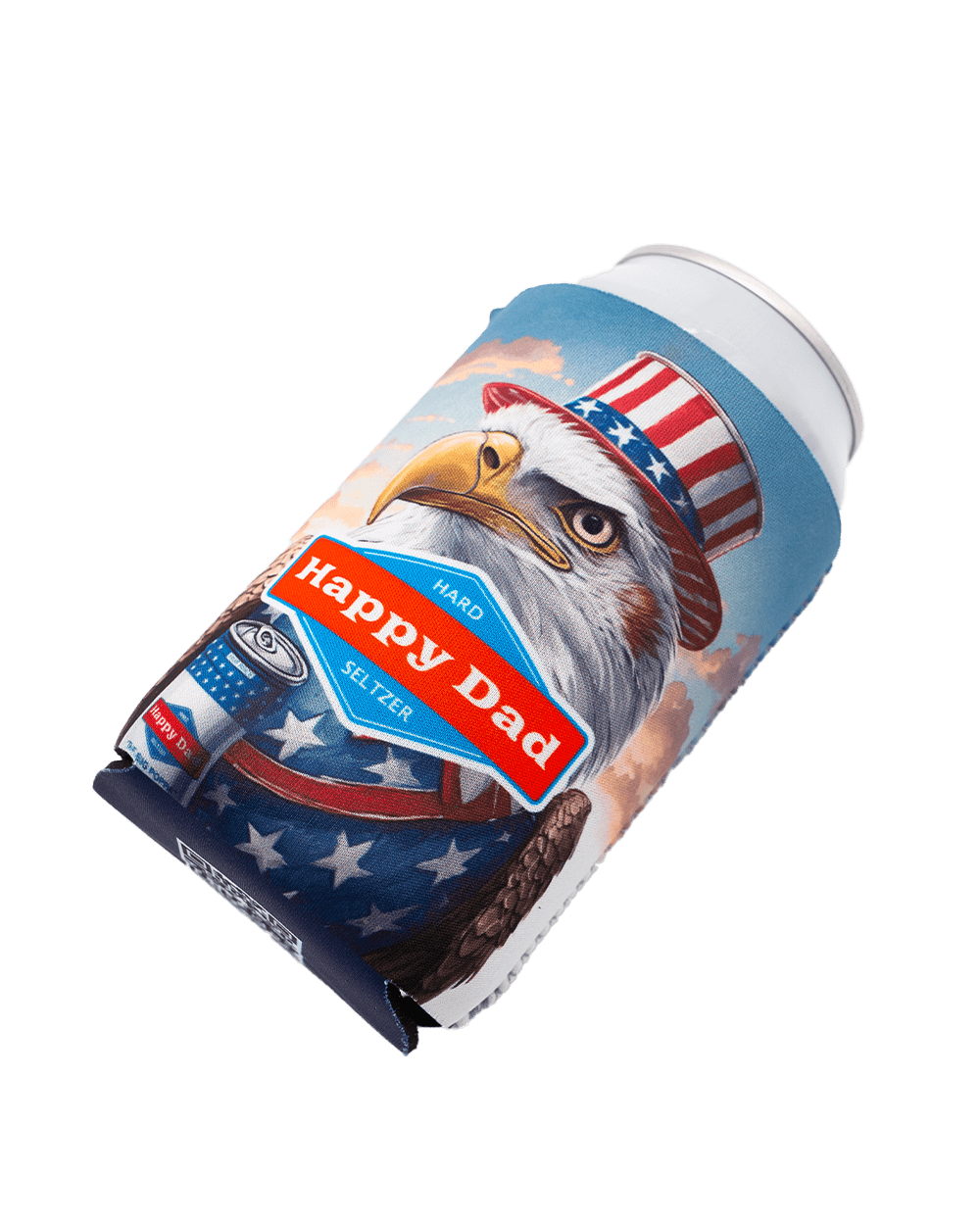 Happy Dad Can Sleeve 12oz (Eagle)