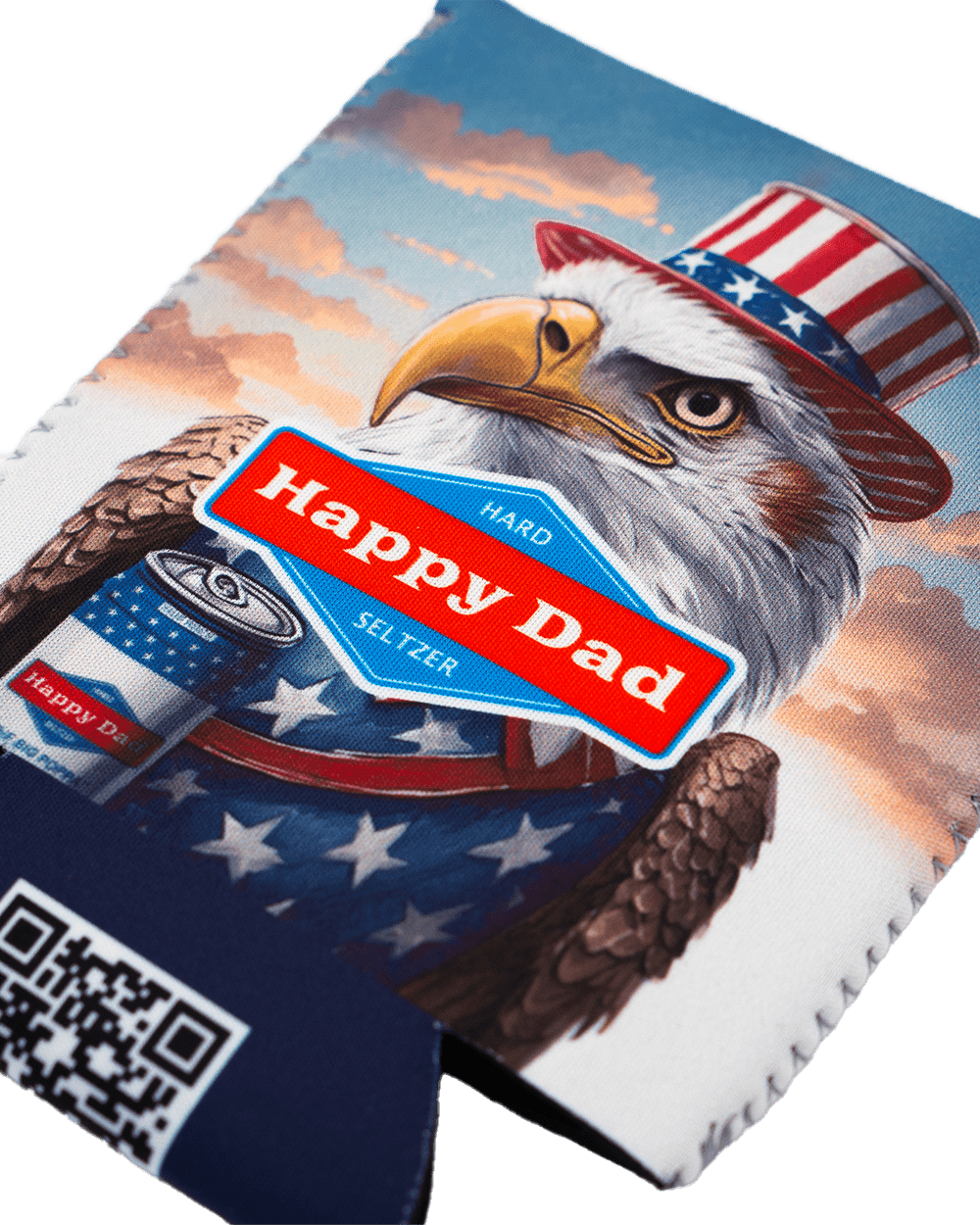 Happy Dad Can Sleeve 12oz (Eagle)
