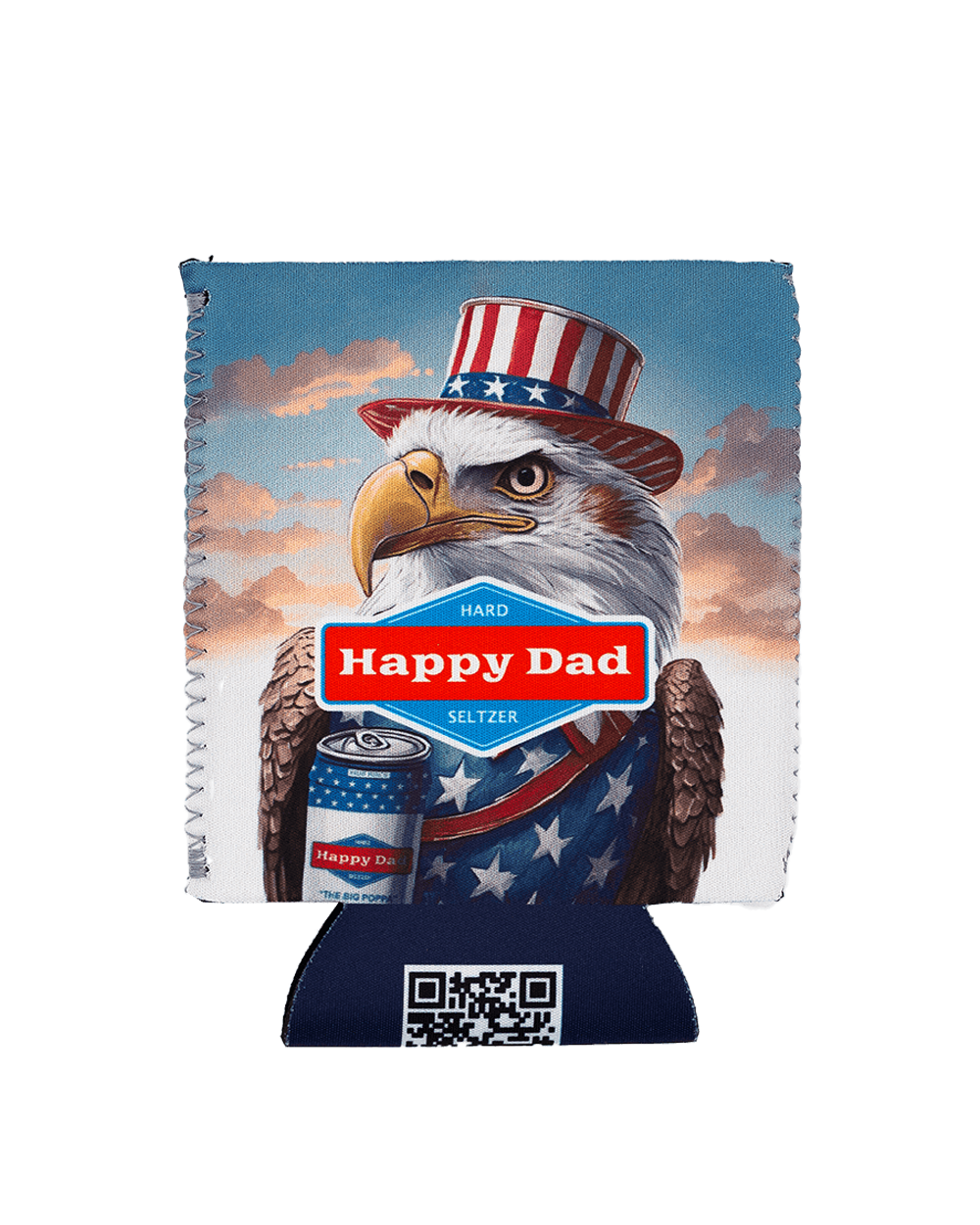 Happy Dad Can Sleeve 12oz (Eagle)