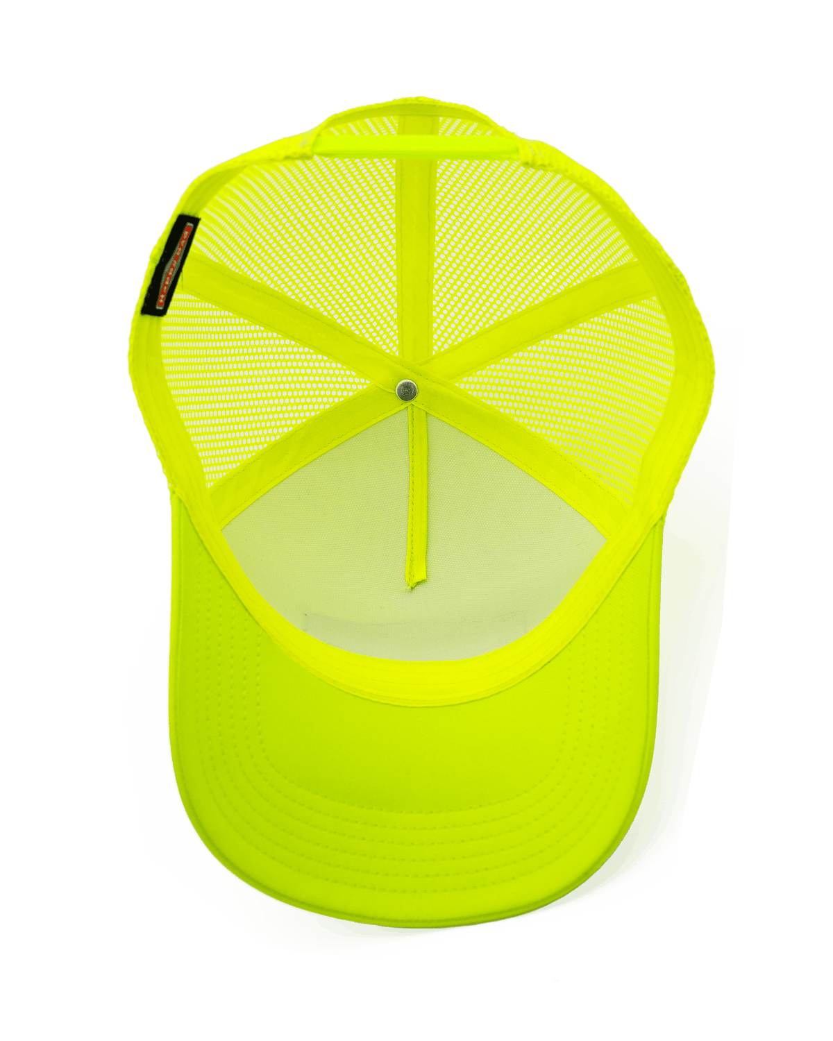 Happy Dad Trucker Hat (Neon Yellow)