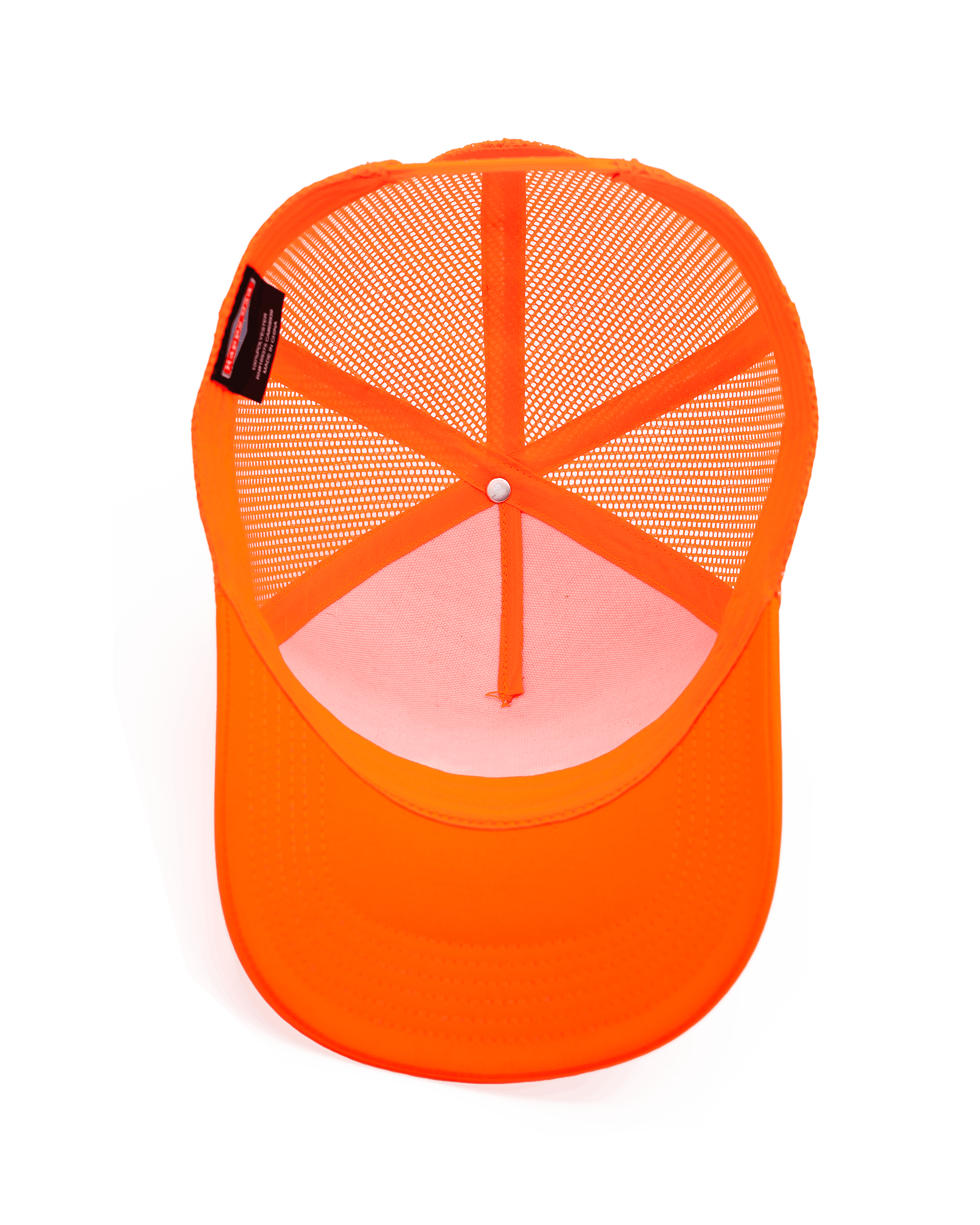 Happy Dad Trucker Hat (Neon Orange)