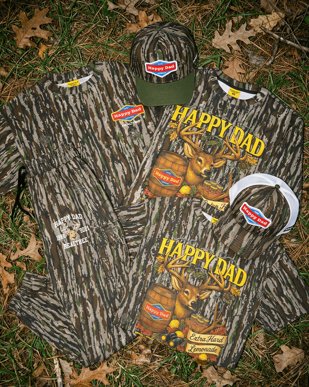 Happy Dad x REALTREE Deer Crewneck