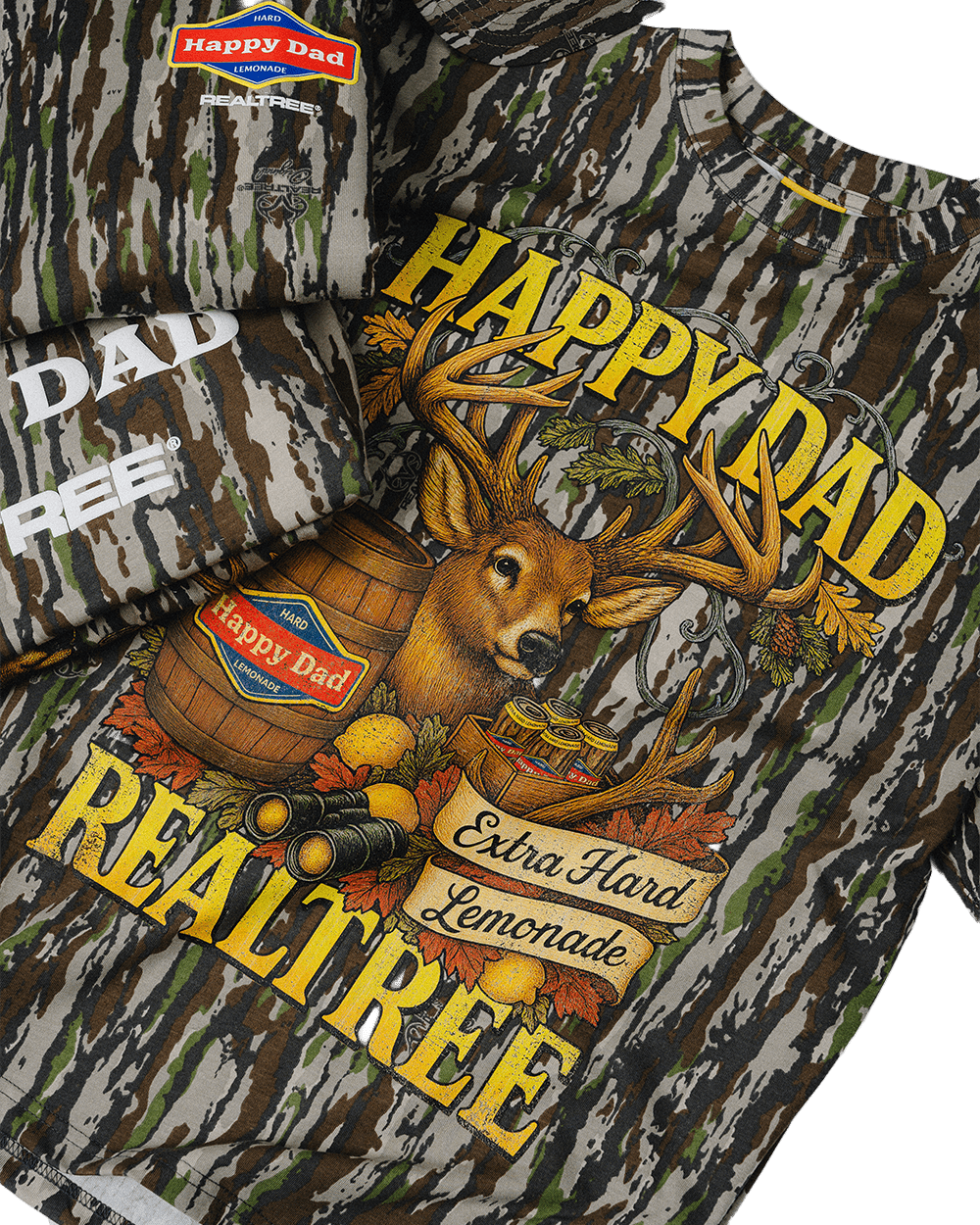 Happy Dad x REALTREE Deer Tee