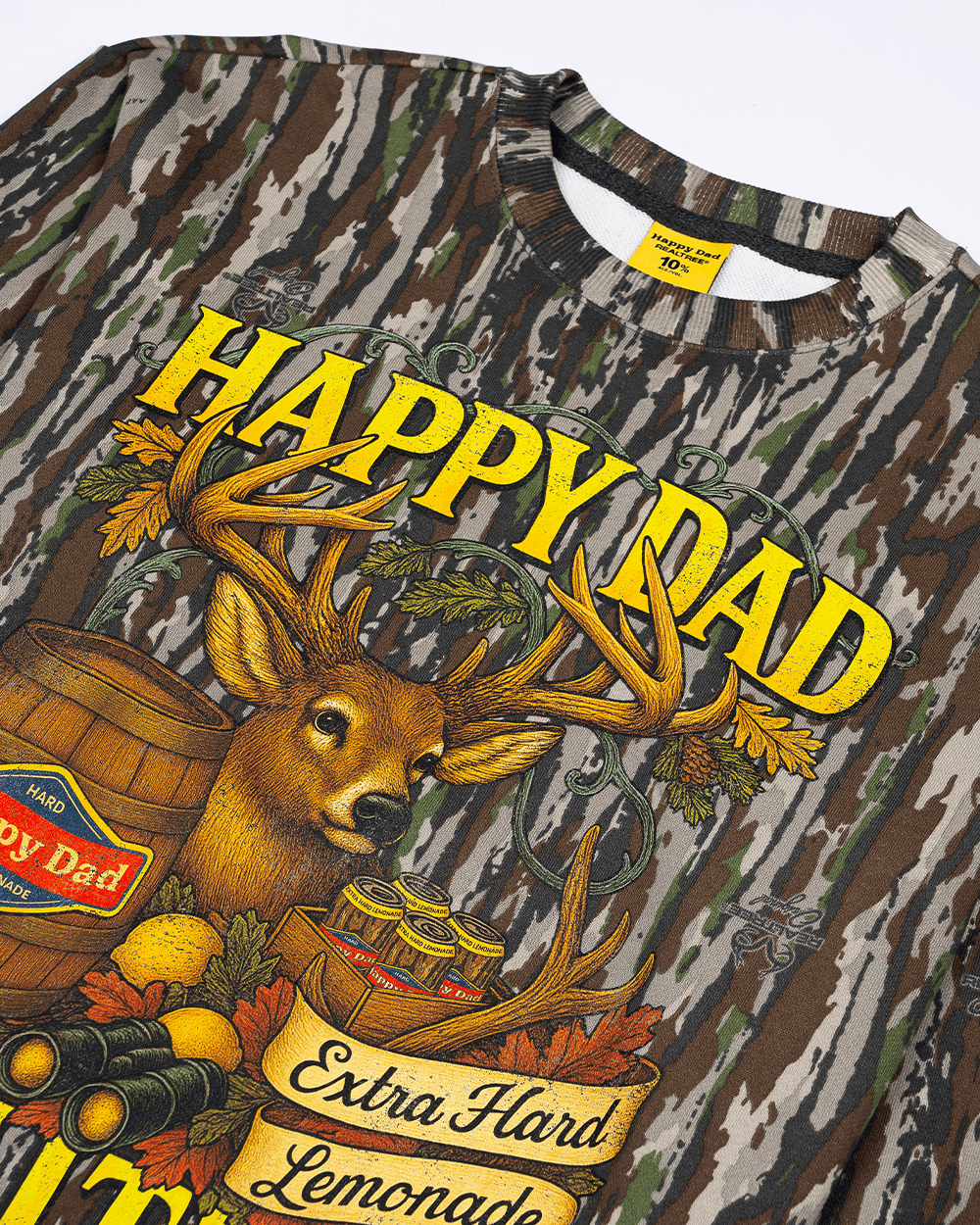 Happy Dad x REALTREE Deer Crewneck