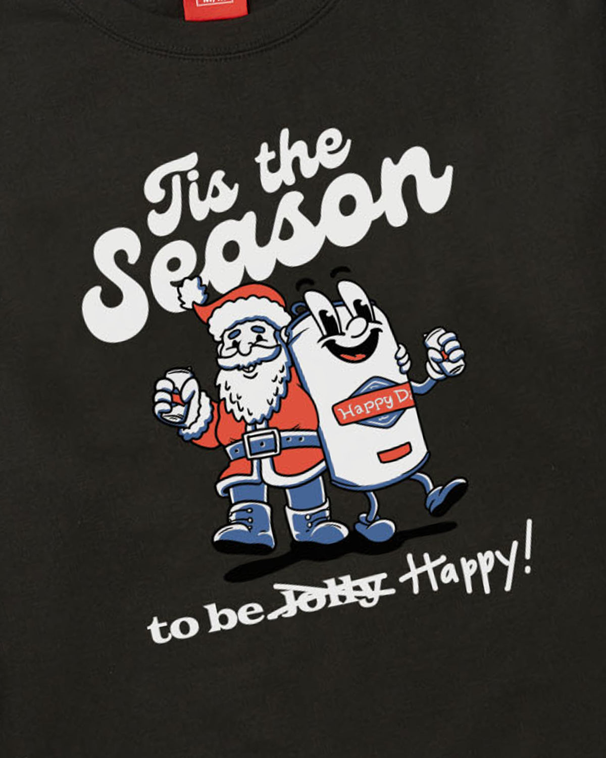 Holiday Tis The Season Crewneck (Black)
