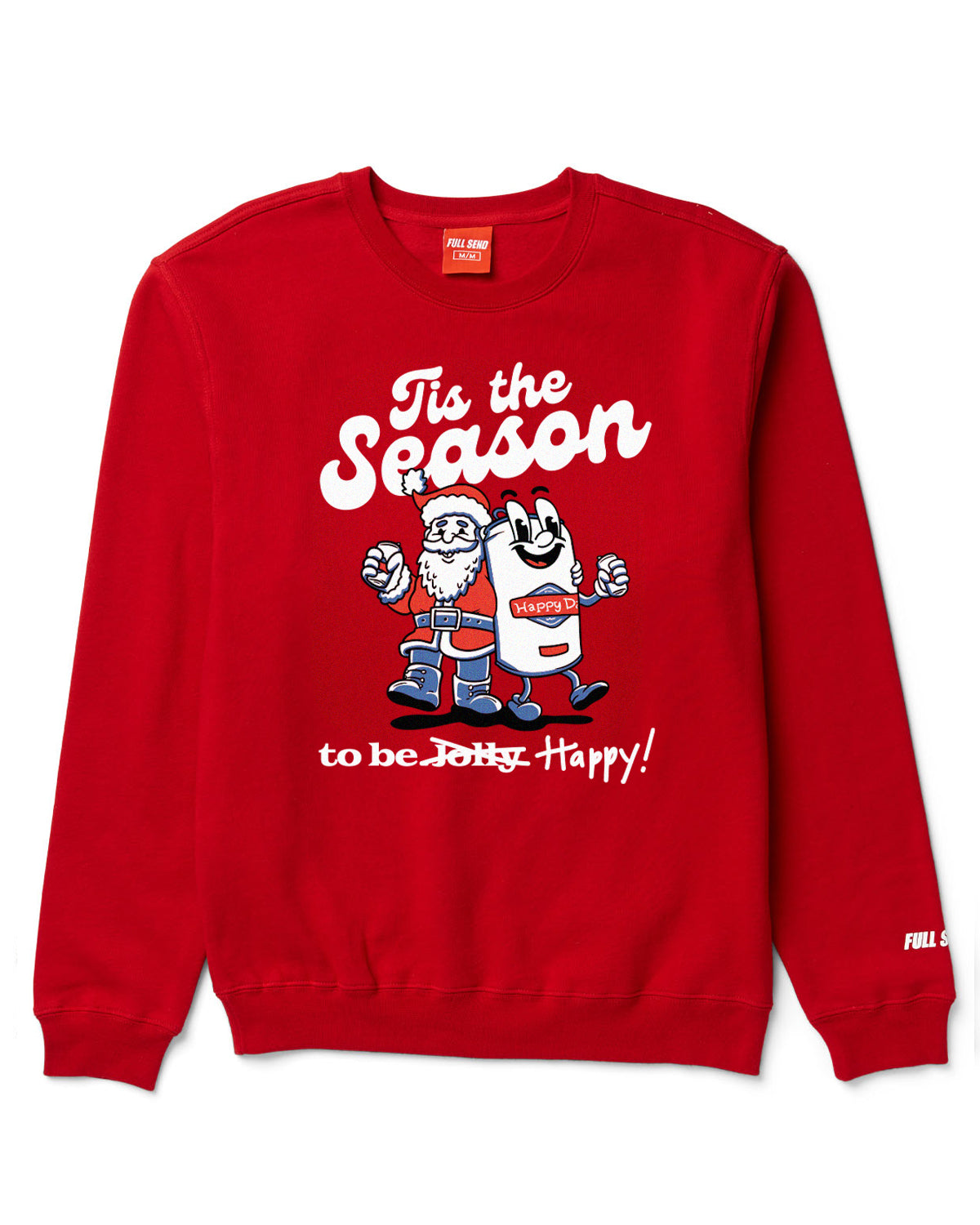 Holiday Tis The Season Crewneck (Red)