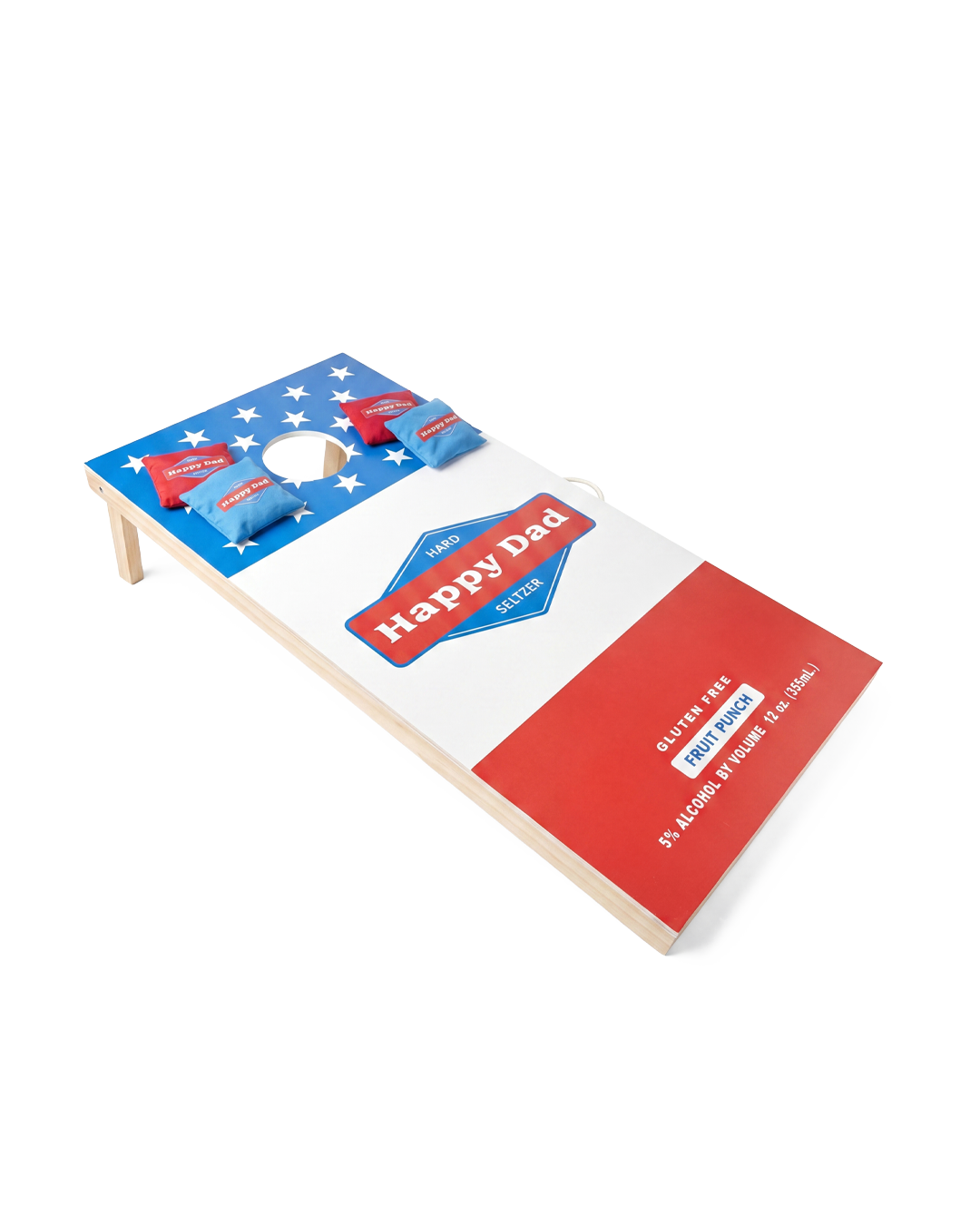 Happy Dad Cornhole Set (USA)