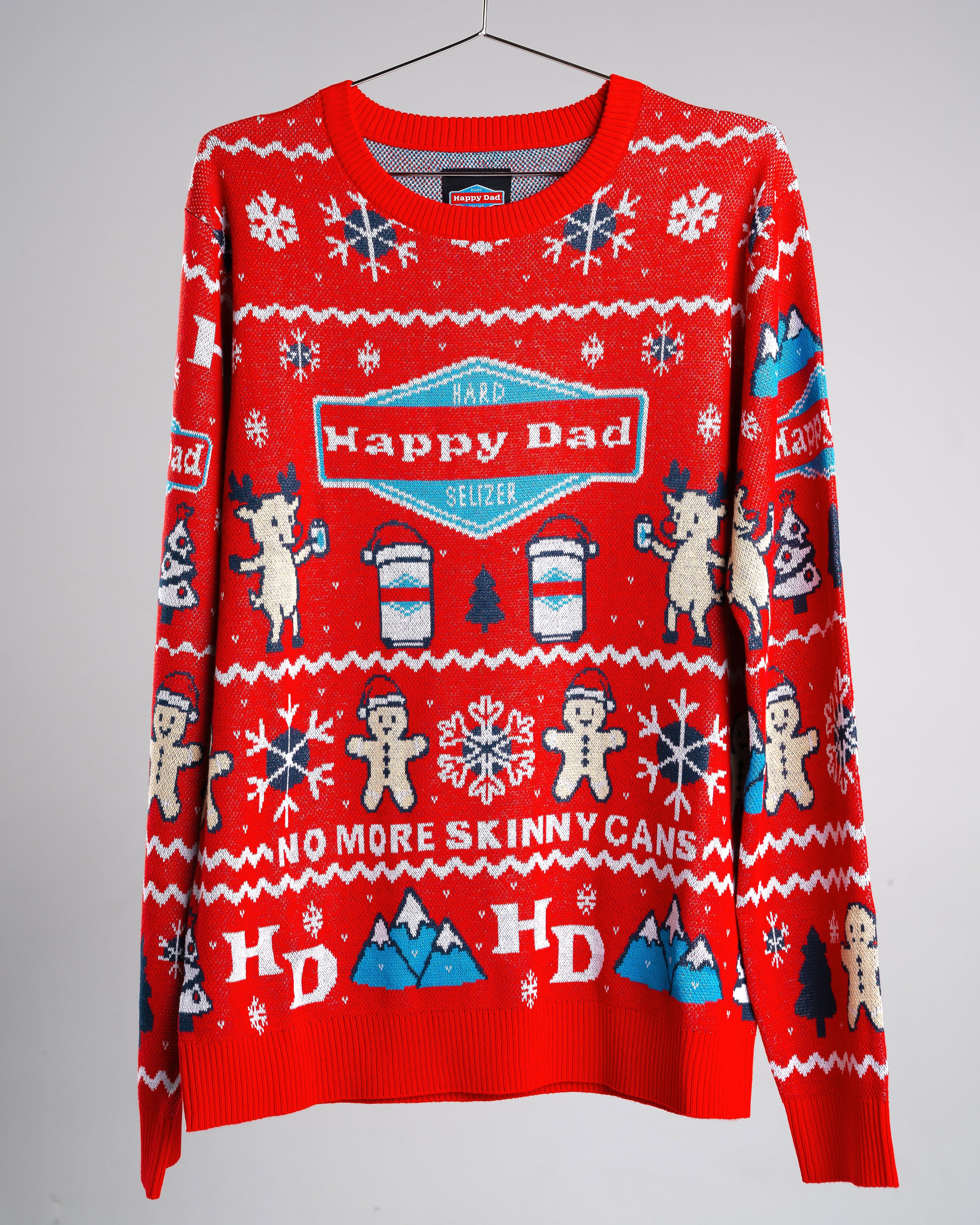 Happy Dad Ugly Sweater 2025
