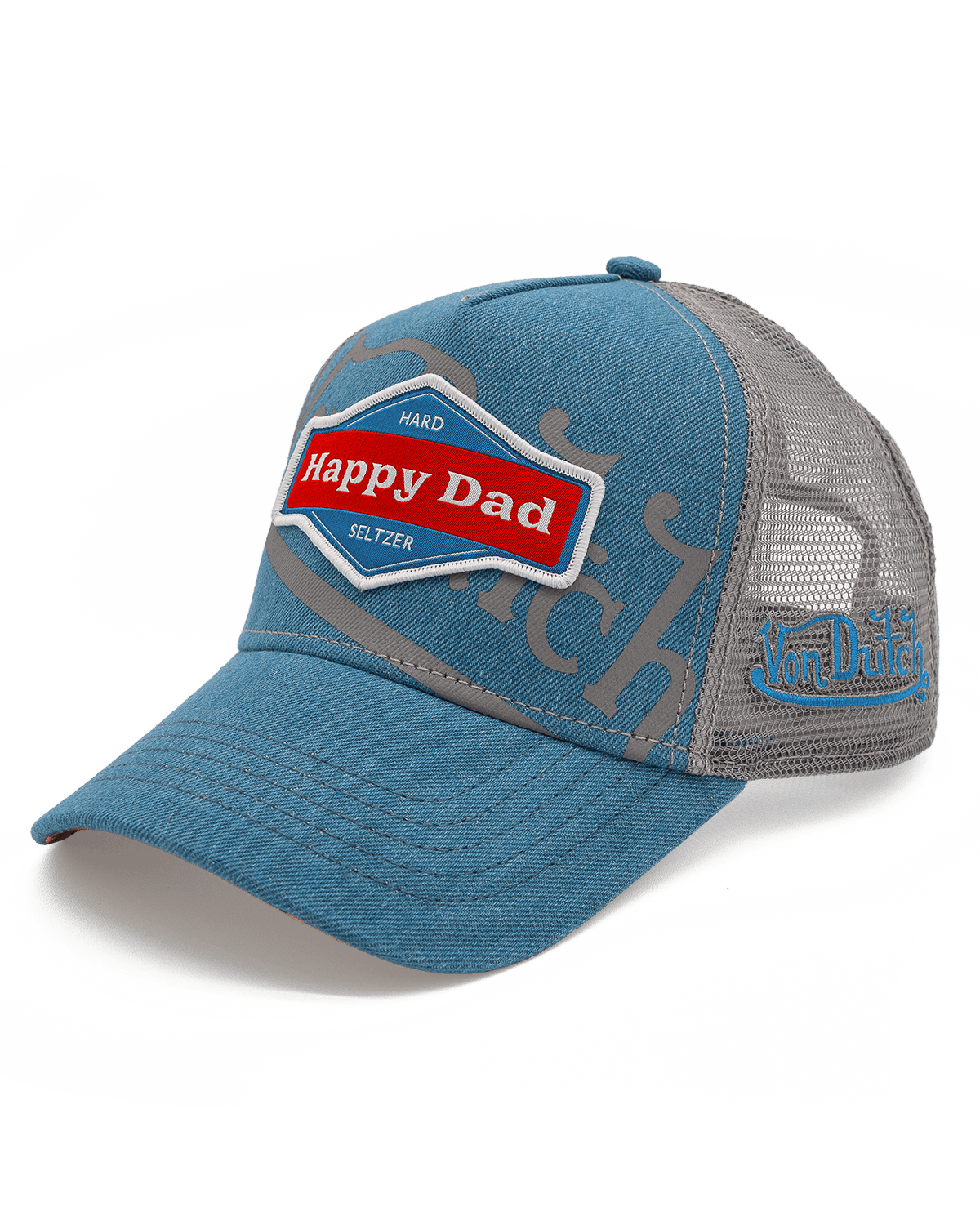 Happy Dad x Von Dutch Trucker Hat (Blue Jeans)