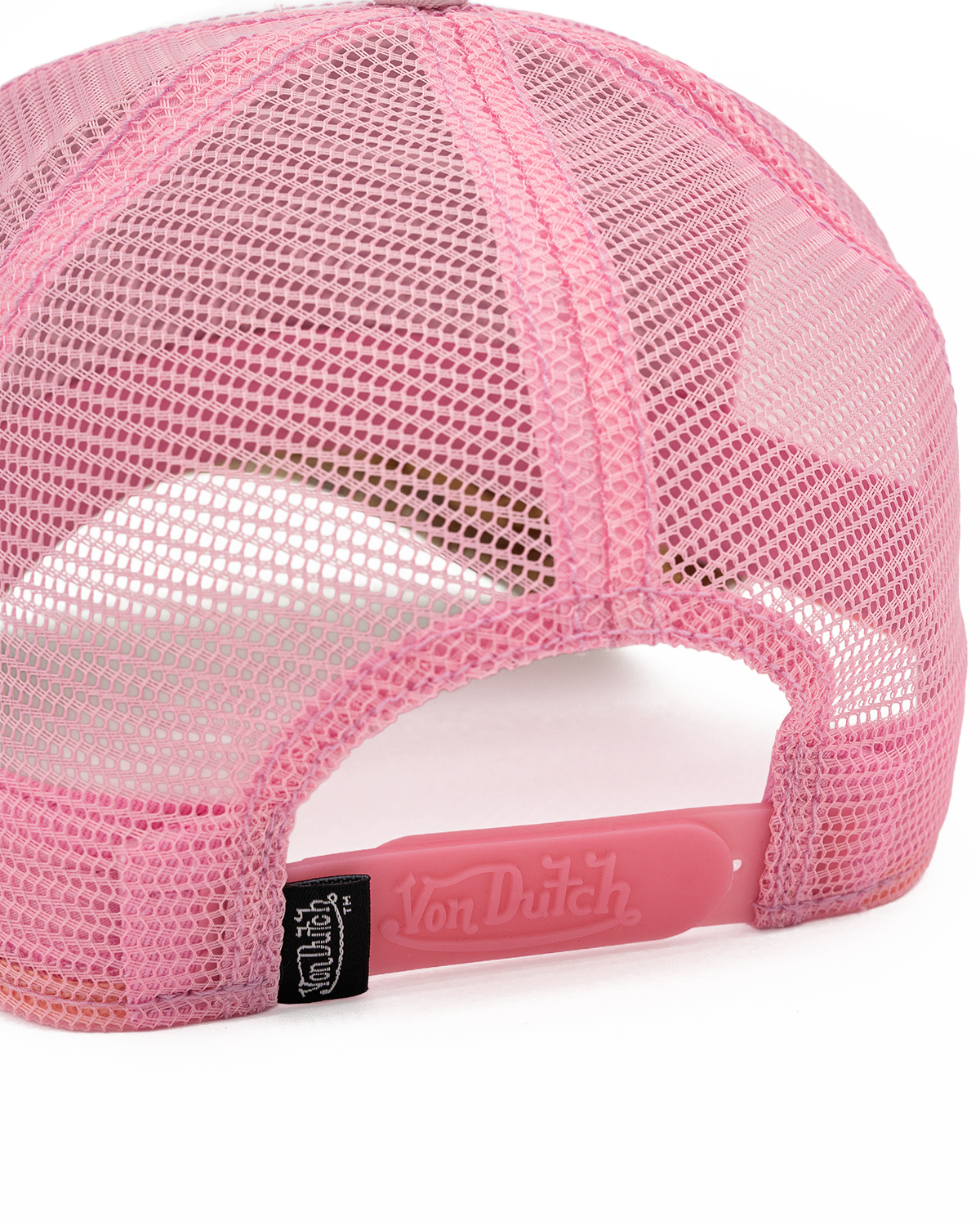 Happy Dad x Von Dutch Trucker Hat (White/Pink)
