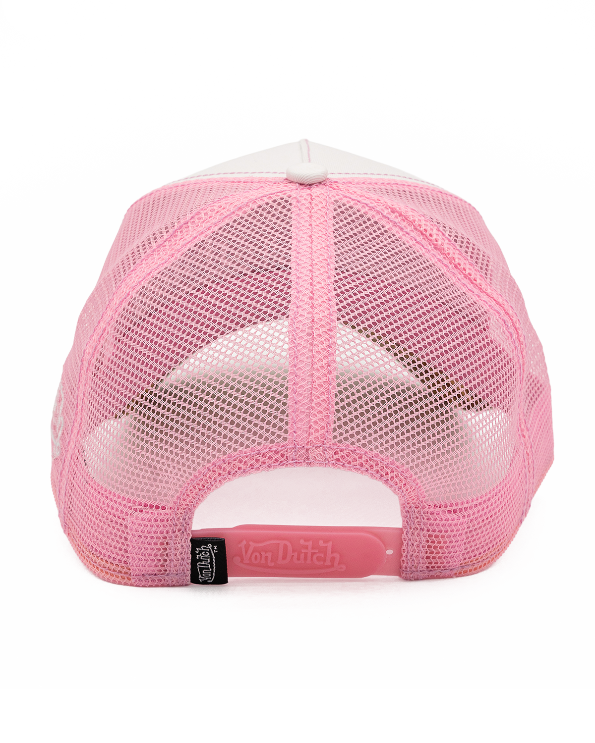 Happy Dad x Von Dutch Trucker Hat (White/Pink)