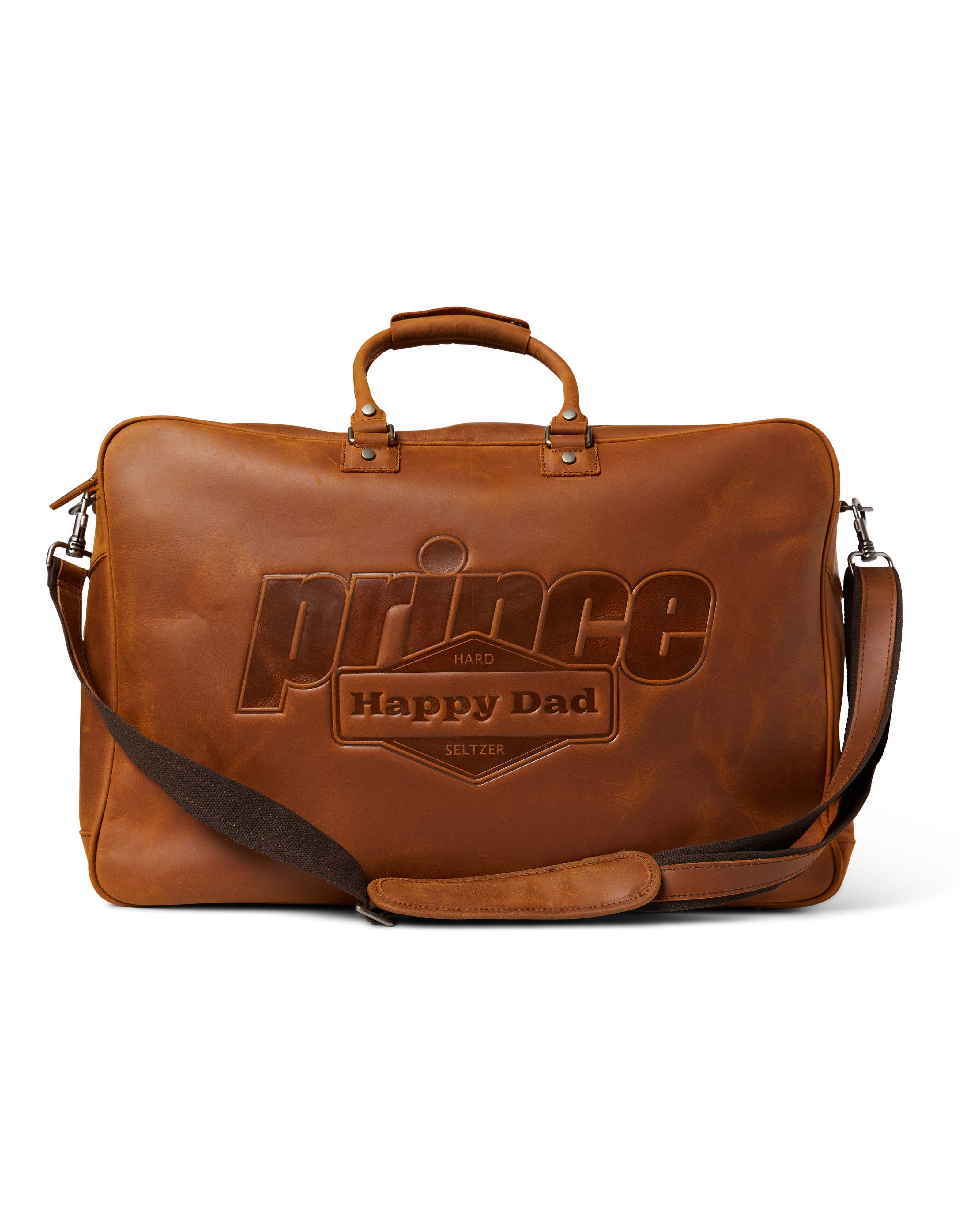 Happy Dad Tennis Premium Leather Bag