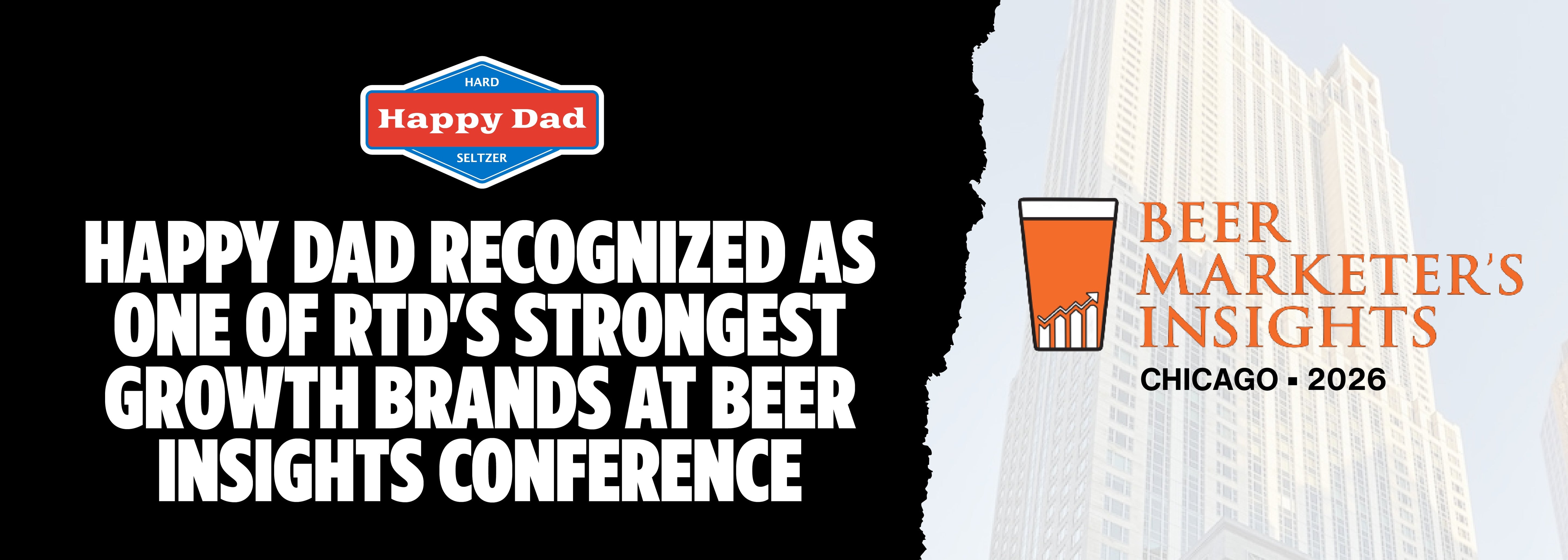Happy Dad Recognized as One of RTD's Strongest Growth Brands at Beer Insights Conference