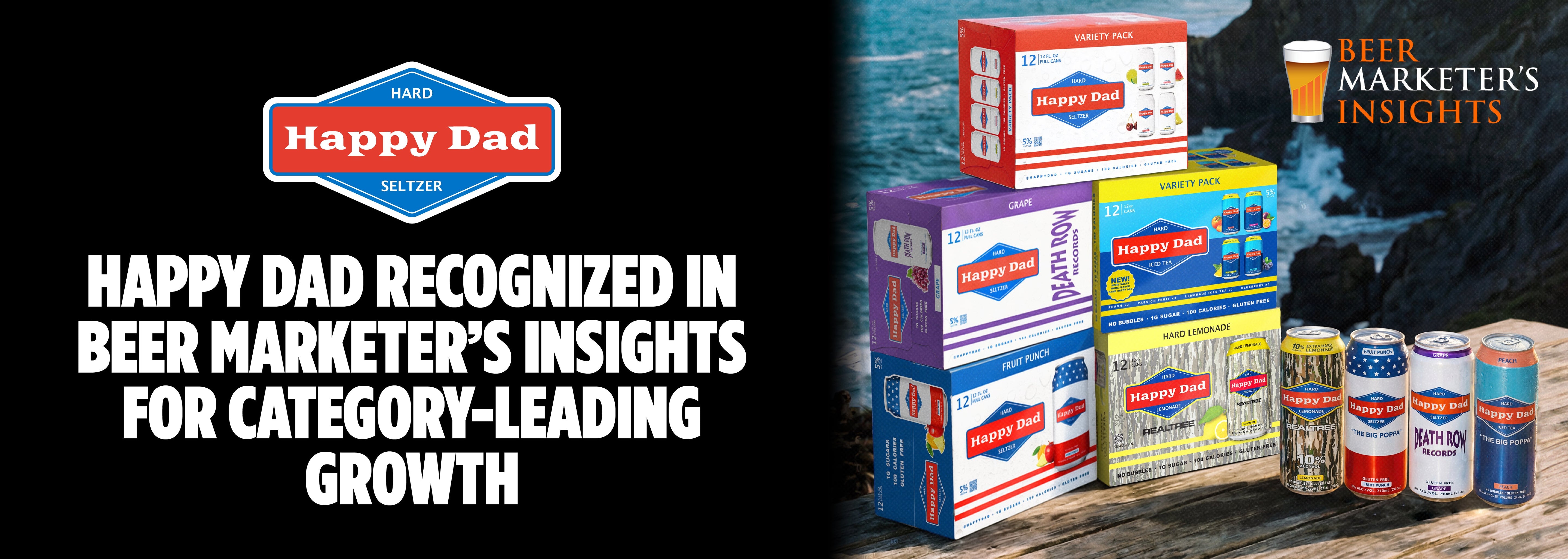 Happy Dad Recognized in Beer Marketer’s Insights for Category-Leading Growth