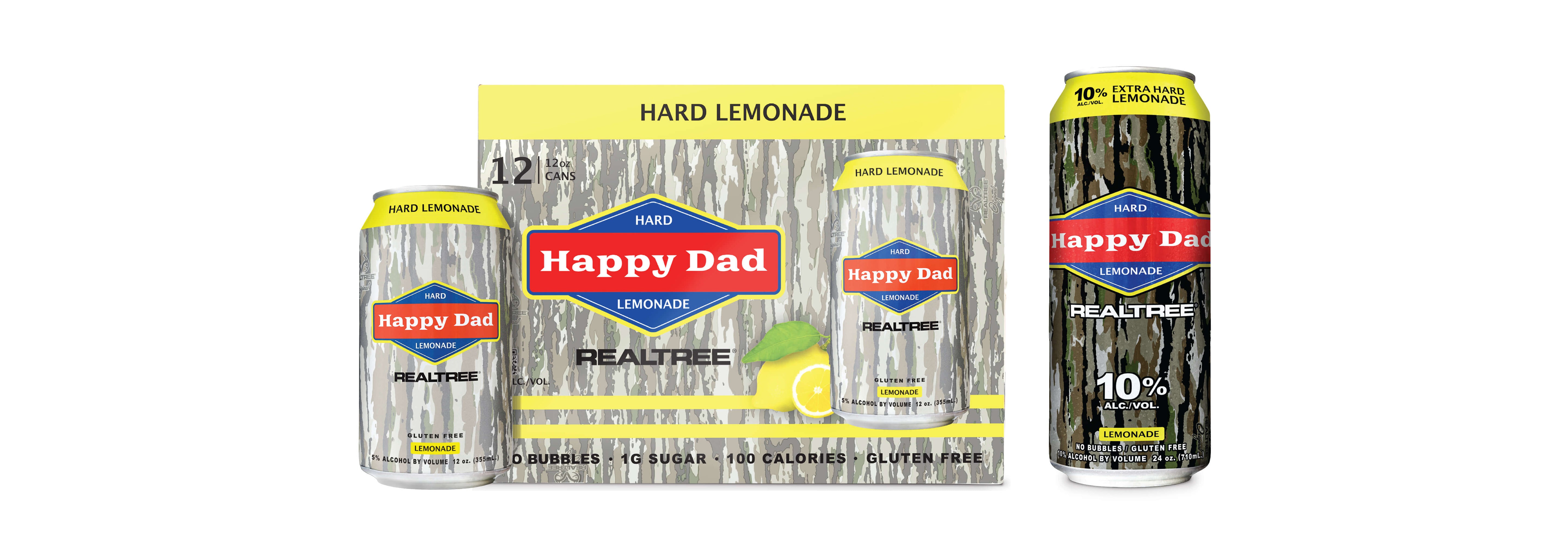 Happy Dad Expands Nationwide and Announces Realtree® Hard Lemonade Launch