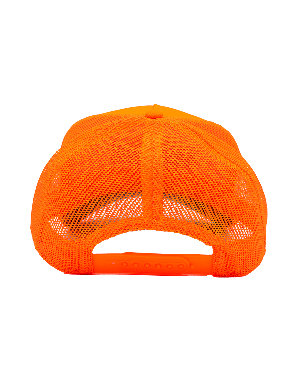 Happy Dad Trucker Hat (Neon Orange)