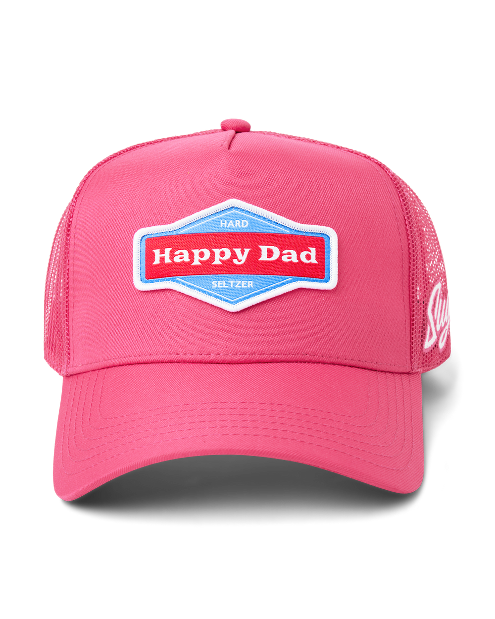 Suga Sean Happy Dad x Suga Sean Trucker Hat (Pink)