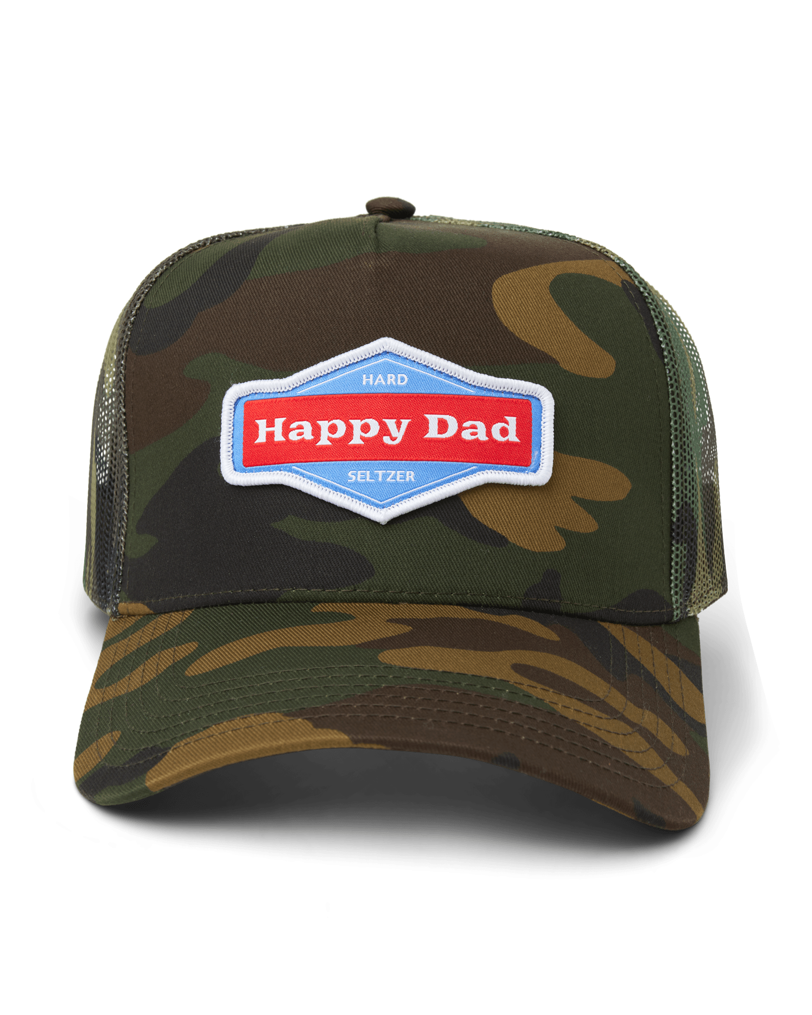 Happy Dad Trucker Hat (Camo)