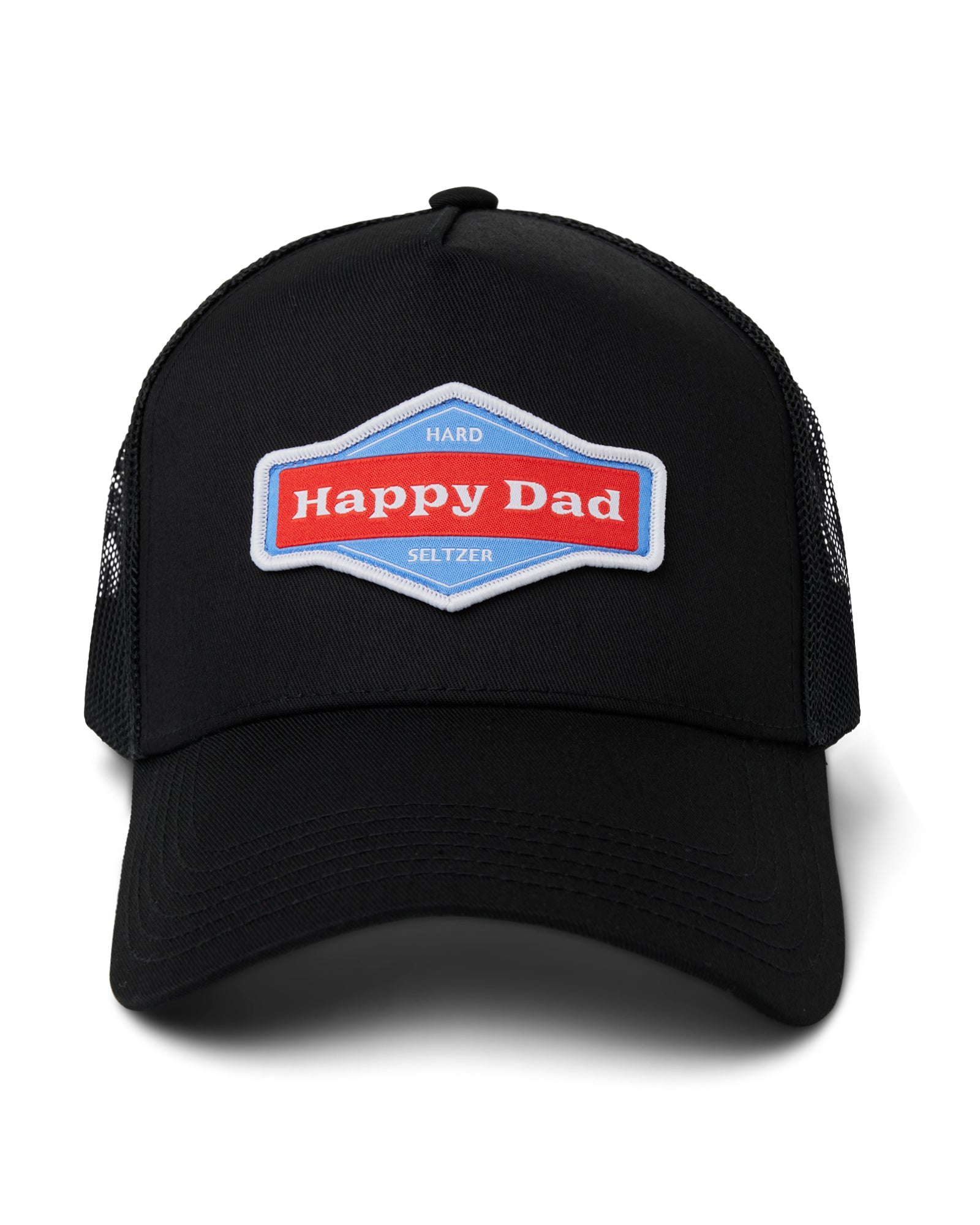 Happy Dad Trucker Hat (Black)