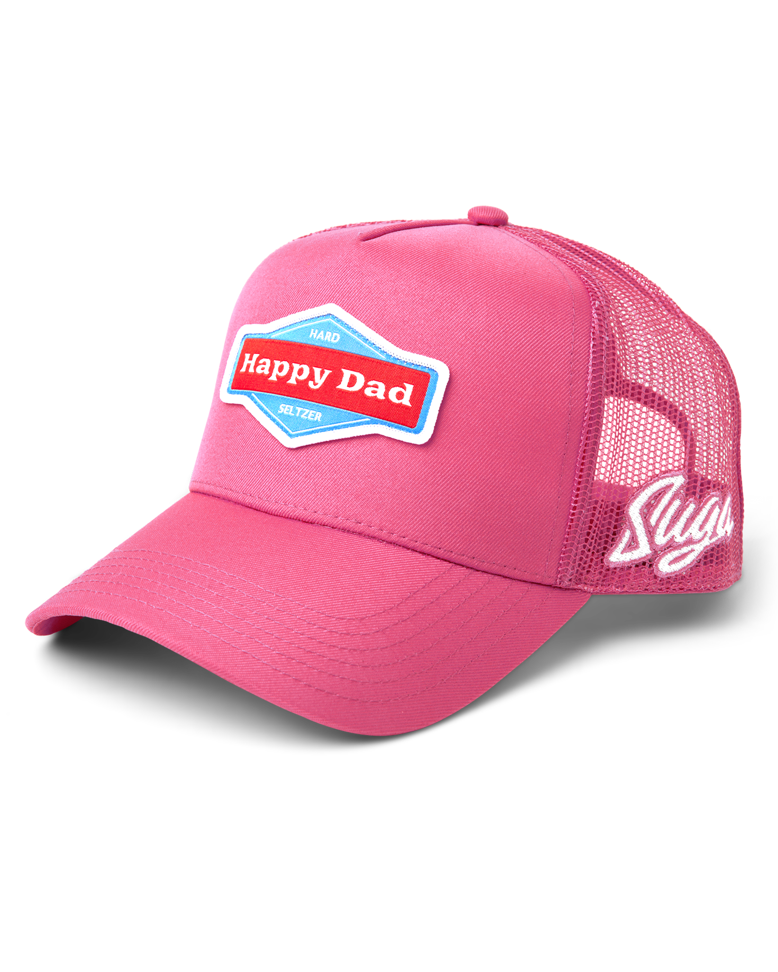 Happy Dad x Suga Sean Trucker Hat (Pink)