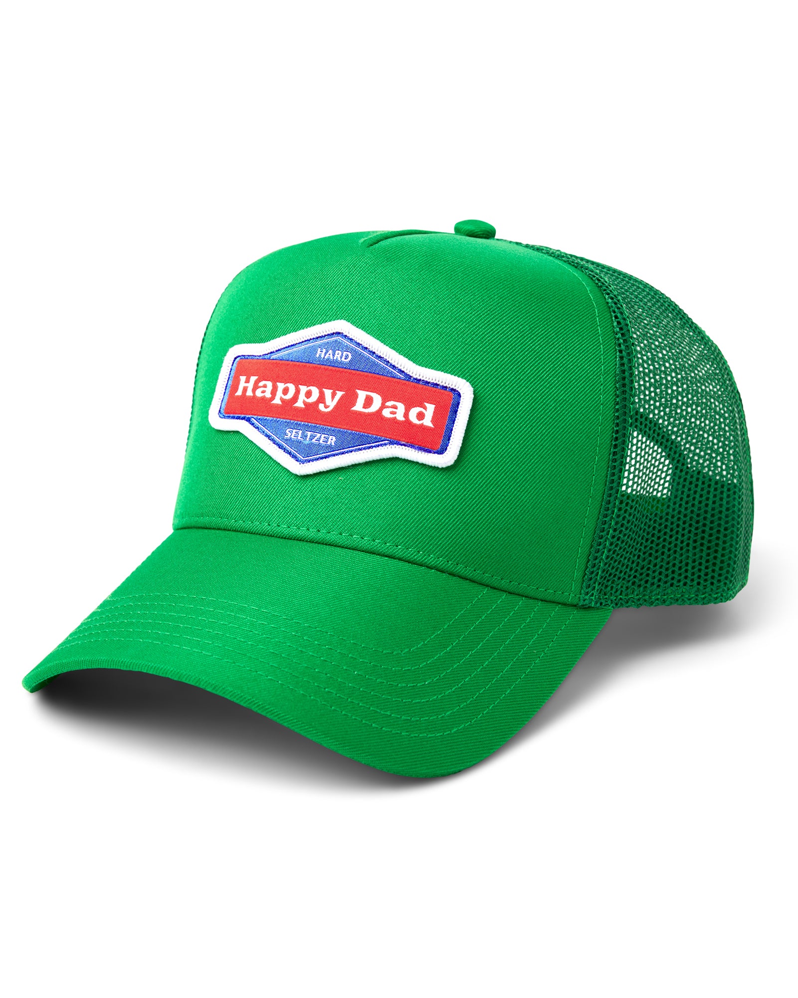 Happy Dad Trucker Hat (Green)