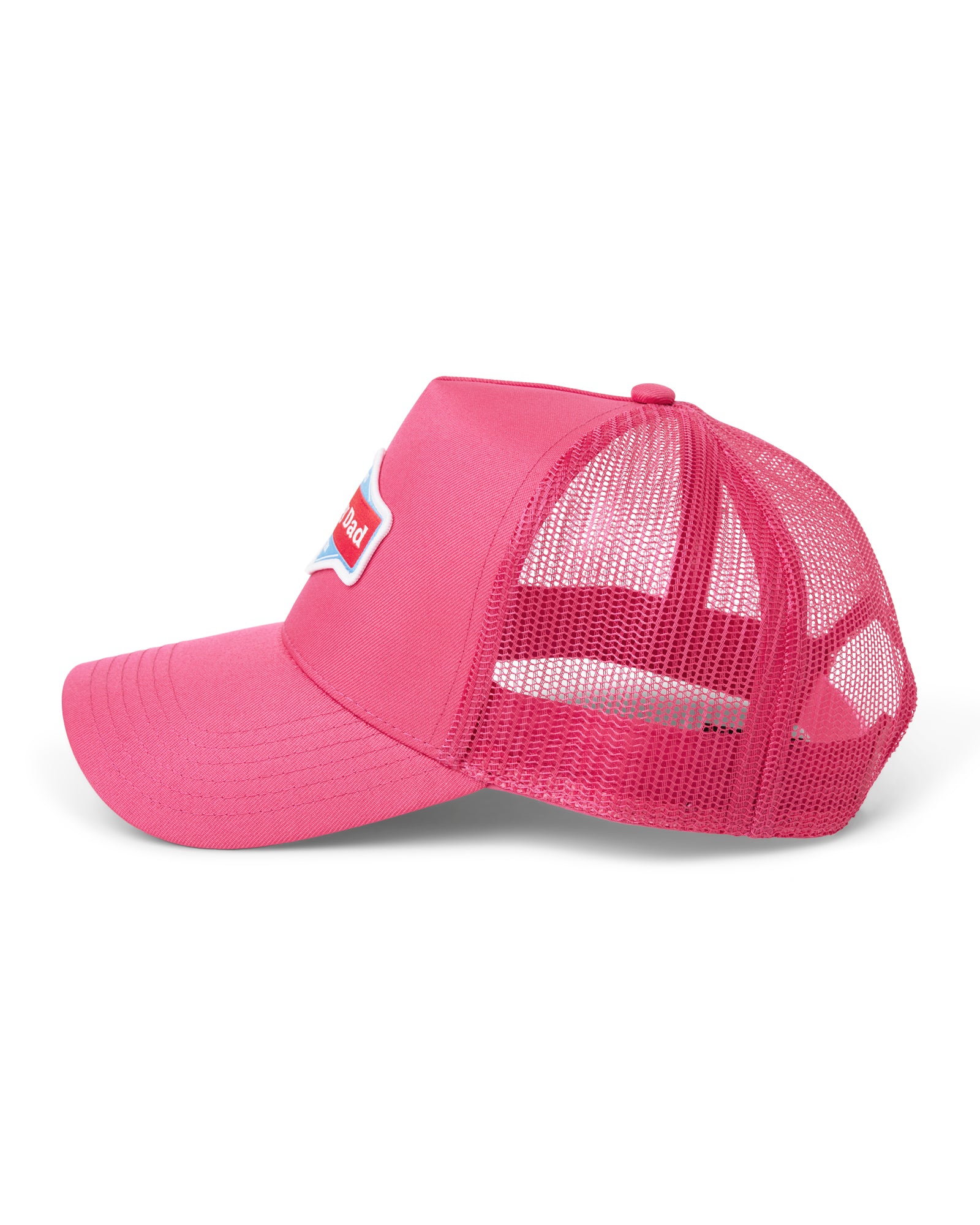 Happy Dad Trucker Hat (Pink)