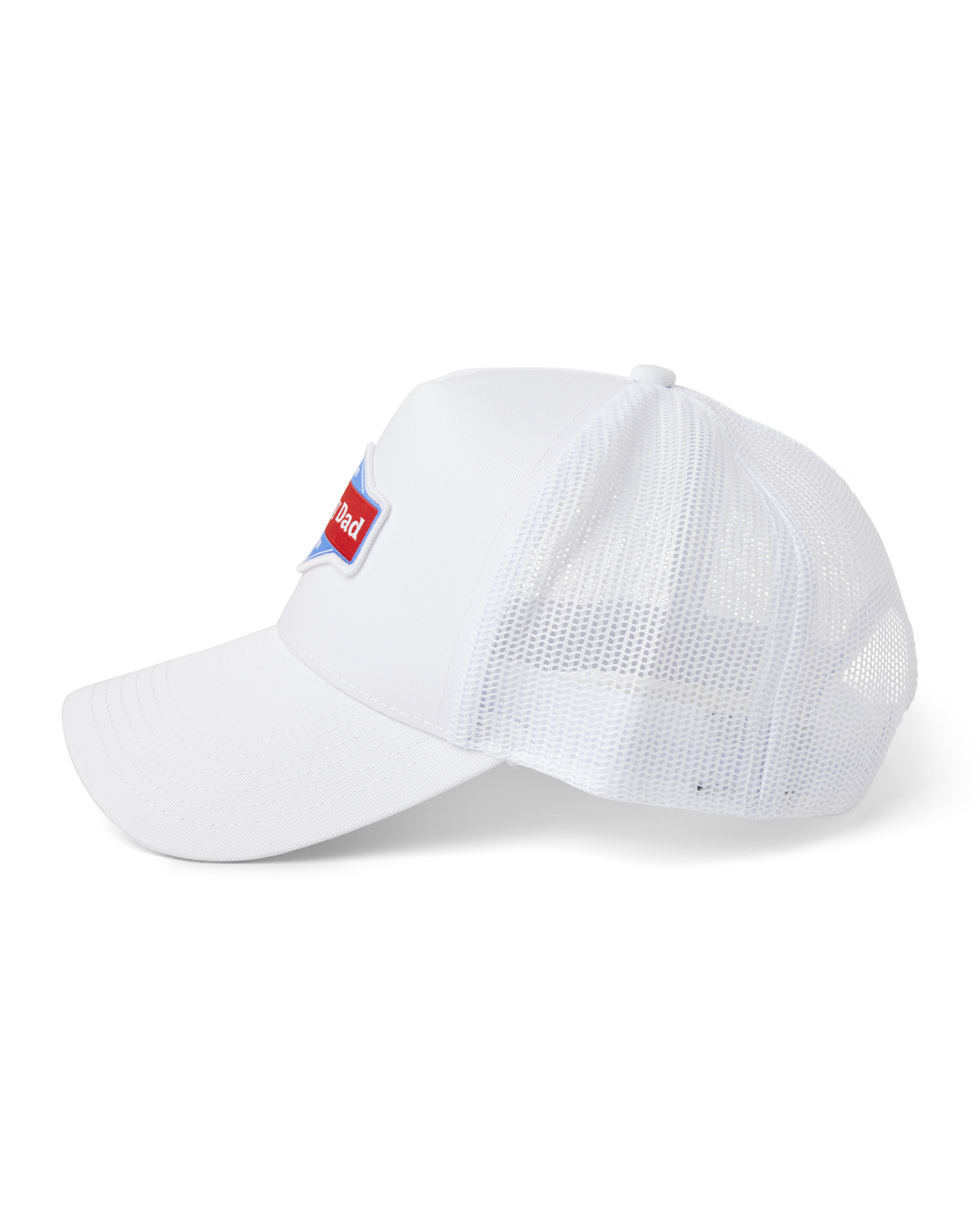 Happy Dad Trucker Hat (White)