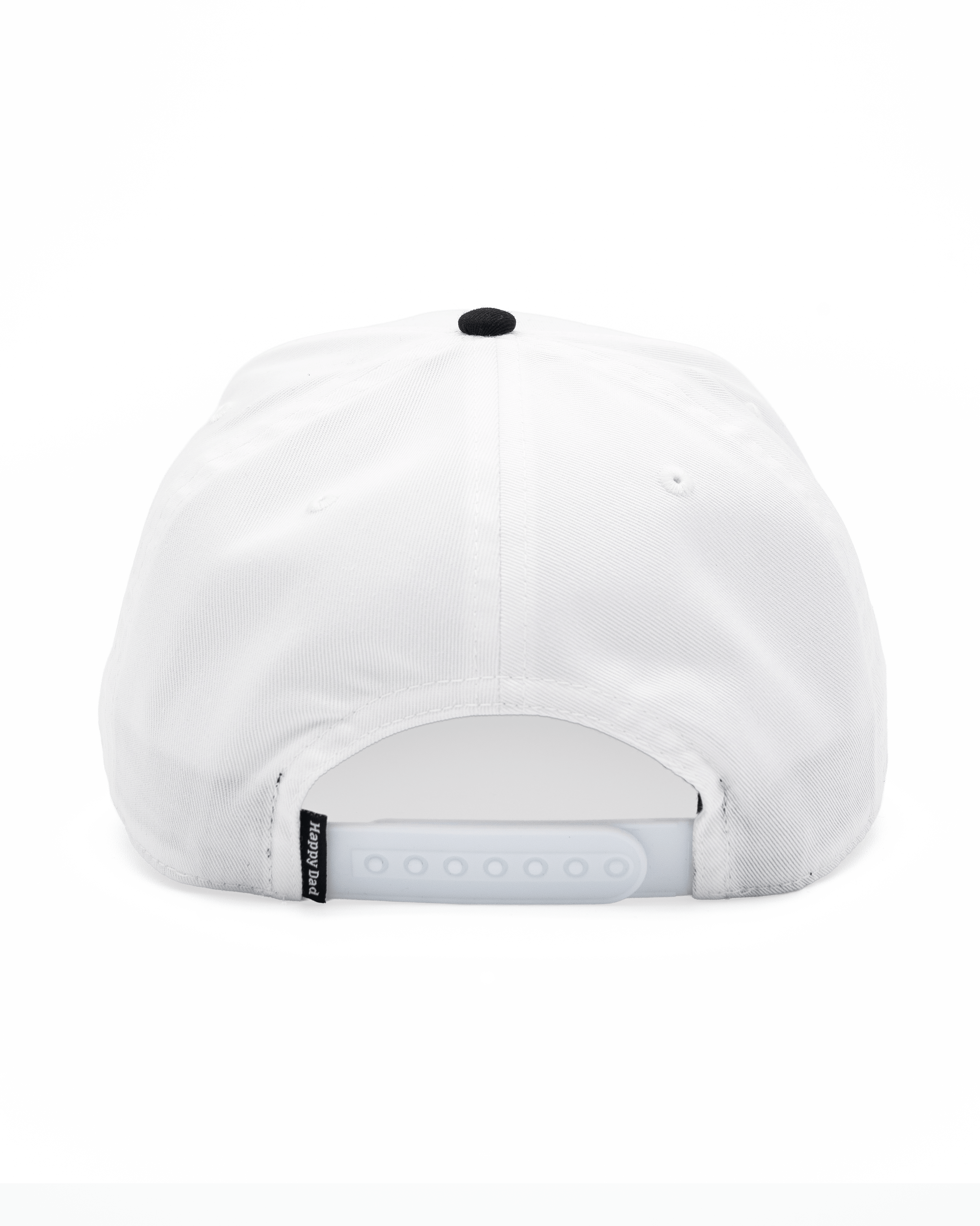 Happy Dad 2-Tone Hat (White/Black)