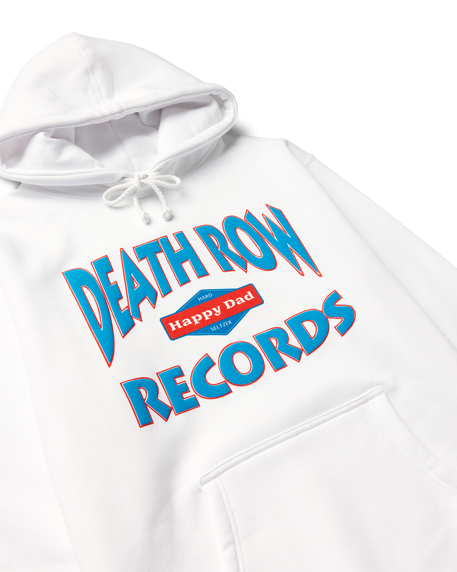 Happy Dad x Death Row Collab Hoodie (White)