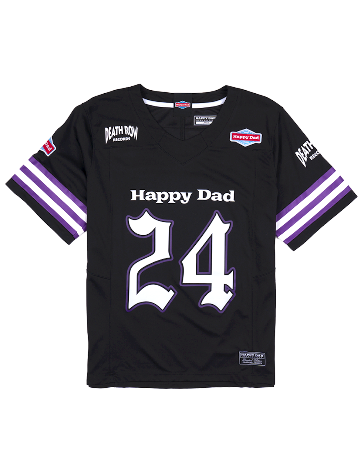 Happy Dad x Death Row Football Jersey '24 (Black)