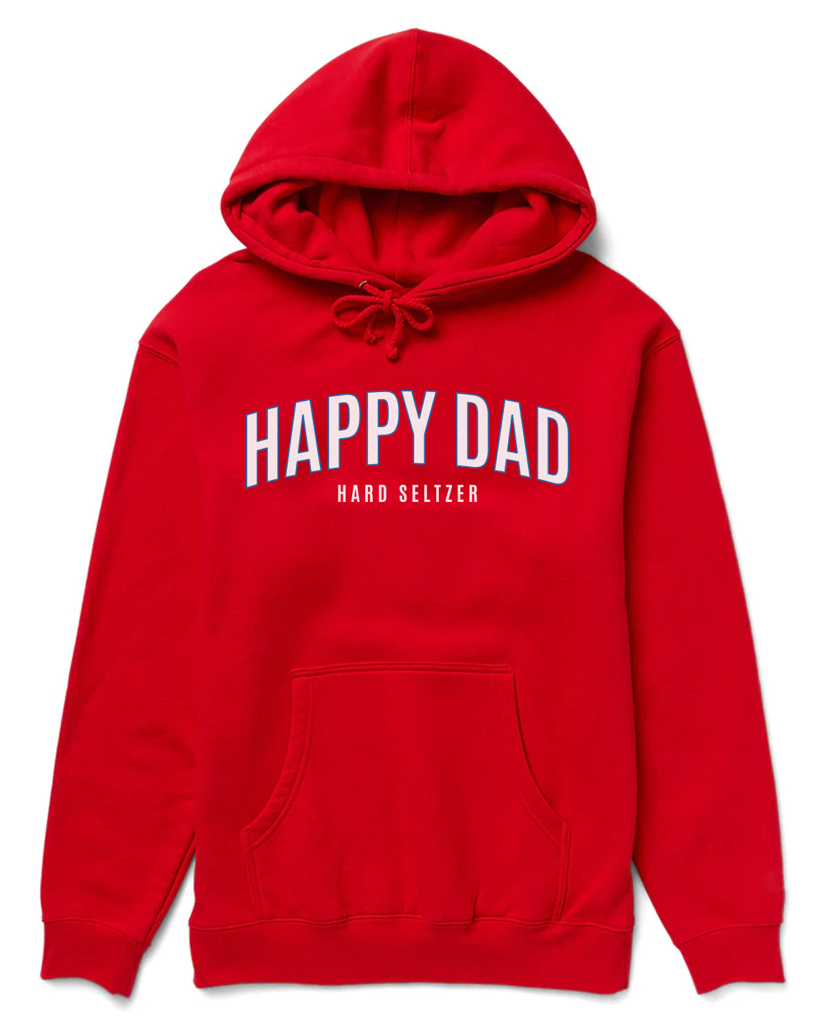 Happy Dad Arch Hoodie (Red)