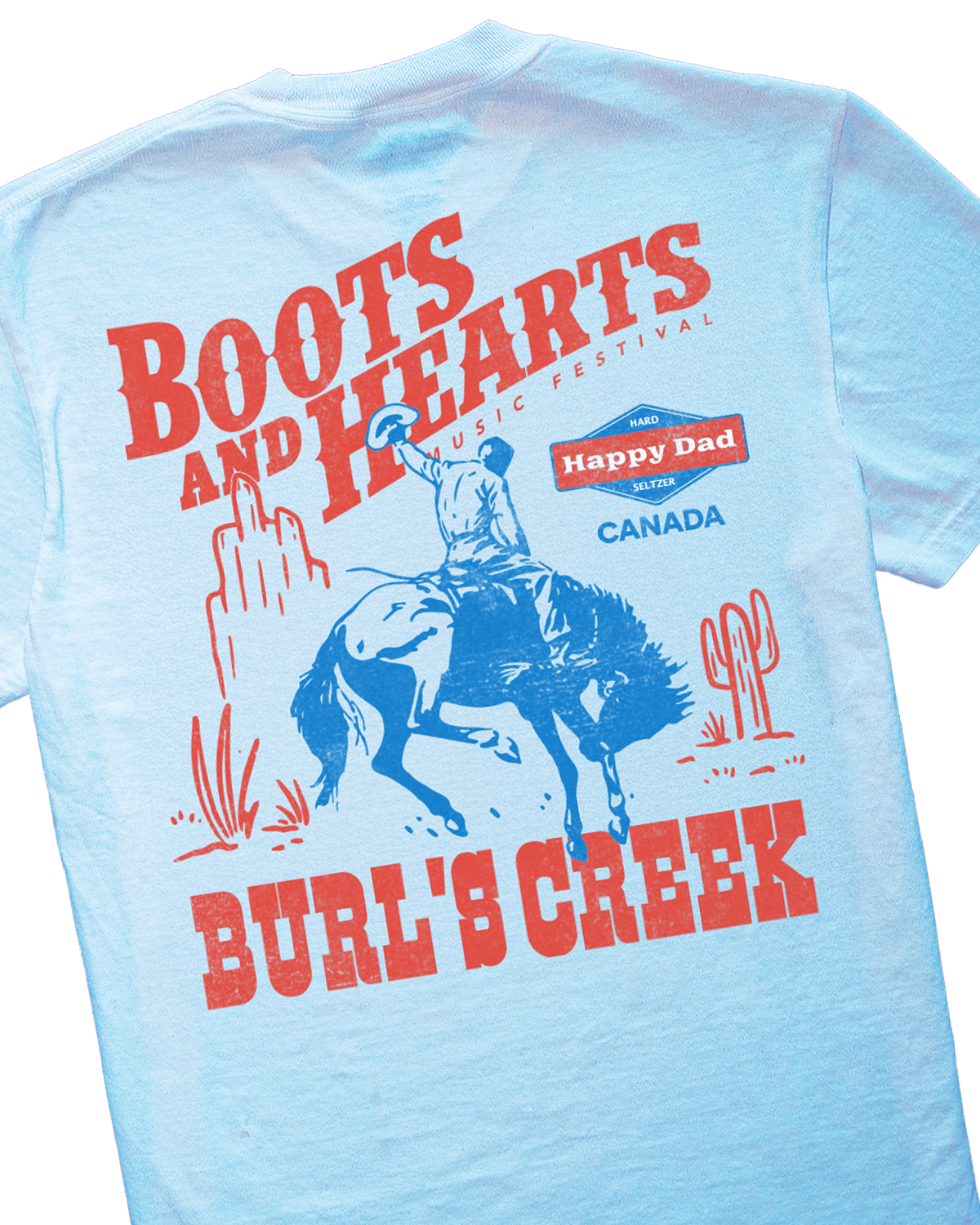 Happy Dad x Boots & Hearts Canada Burl's Creek Tee